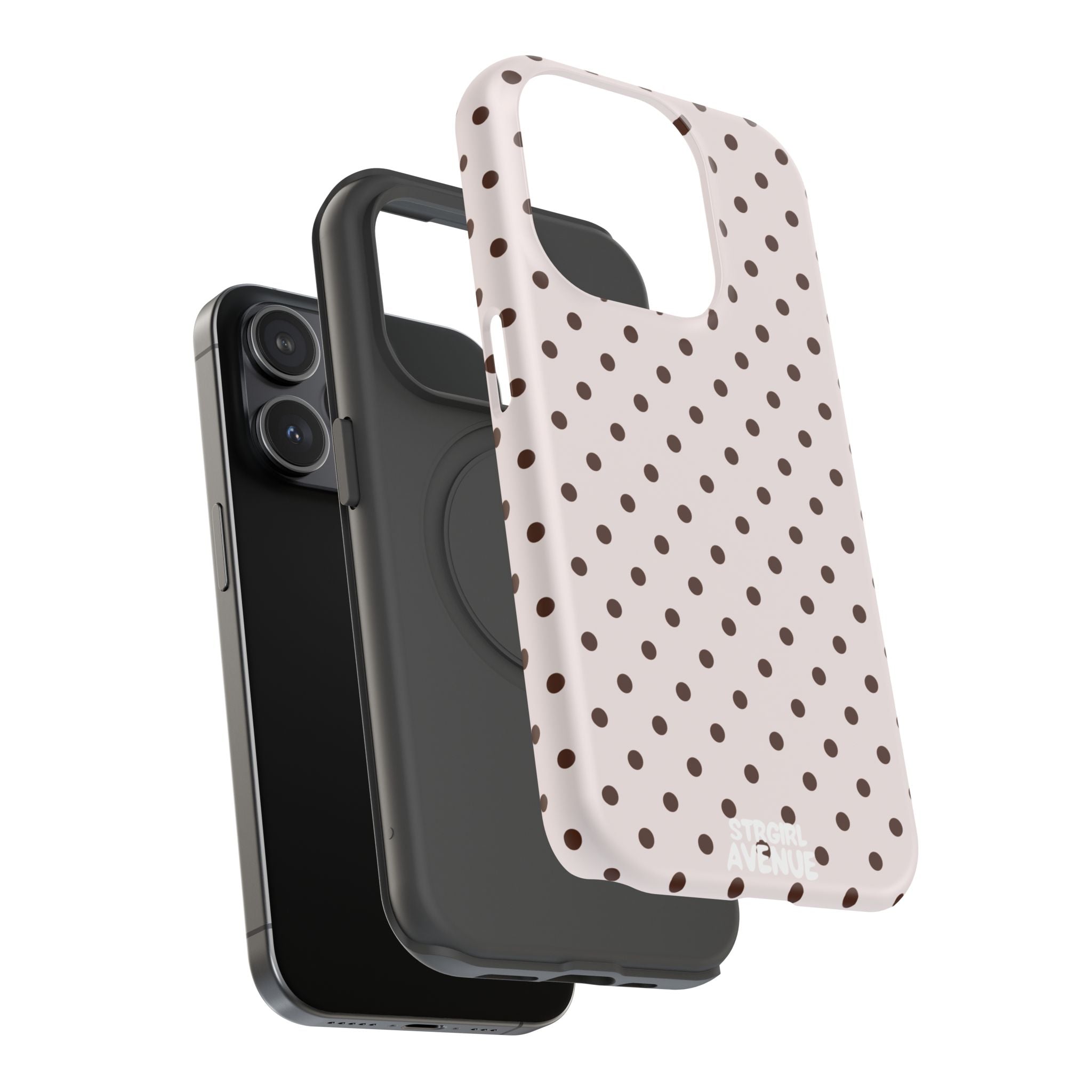 “Straw choc” protective phone case