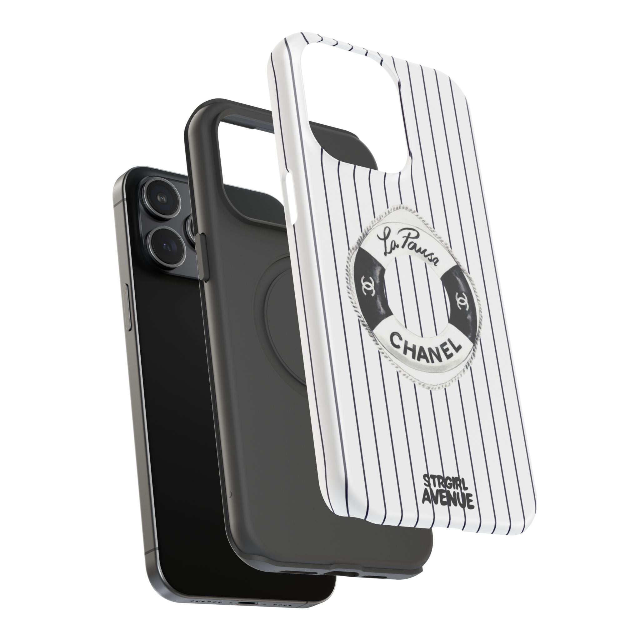 “chanel no2” protective phone case