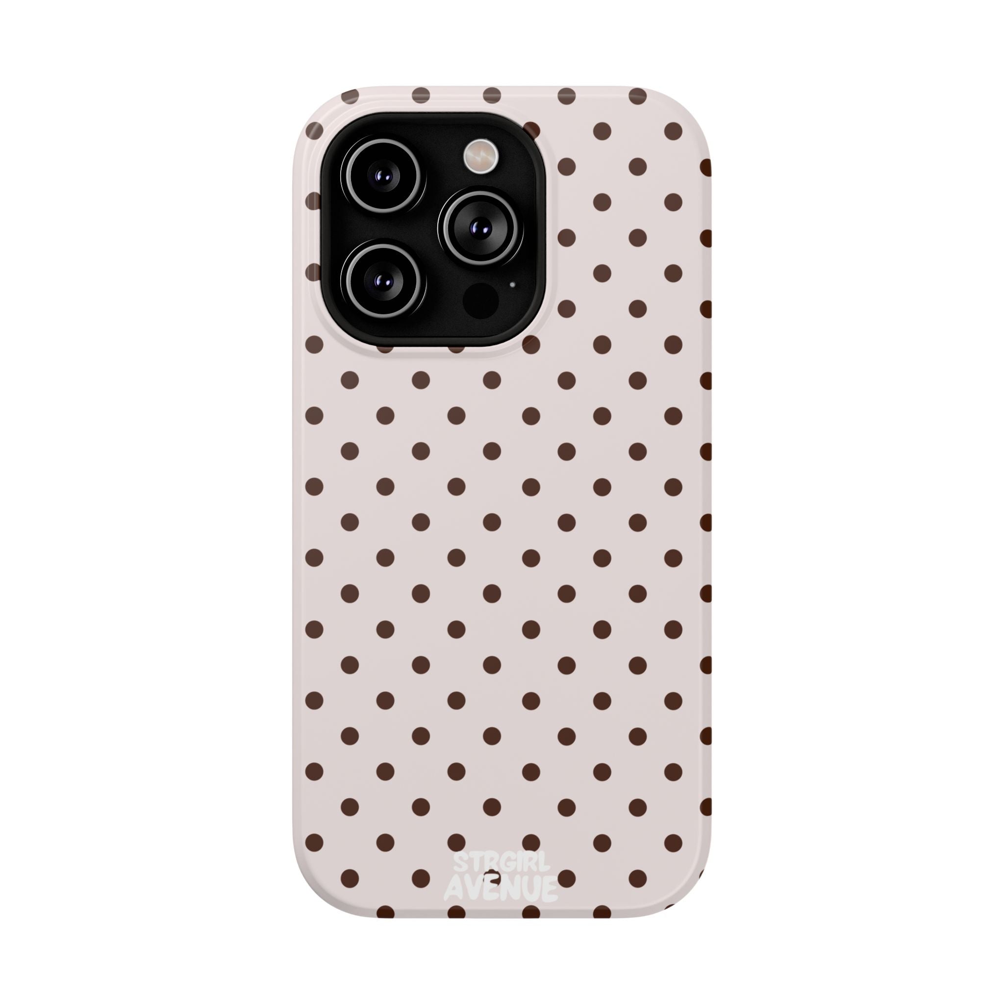 “Straw choc” protective phone case