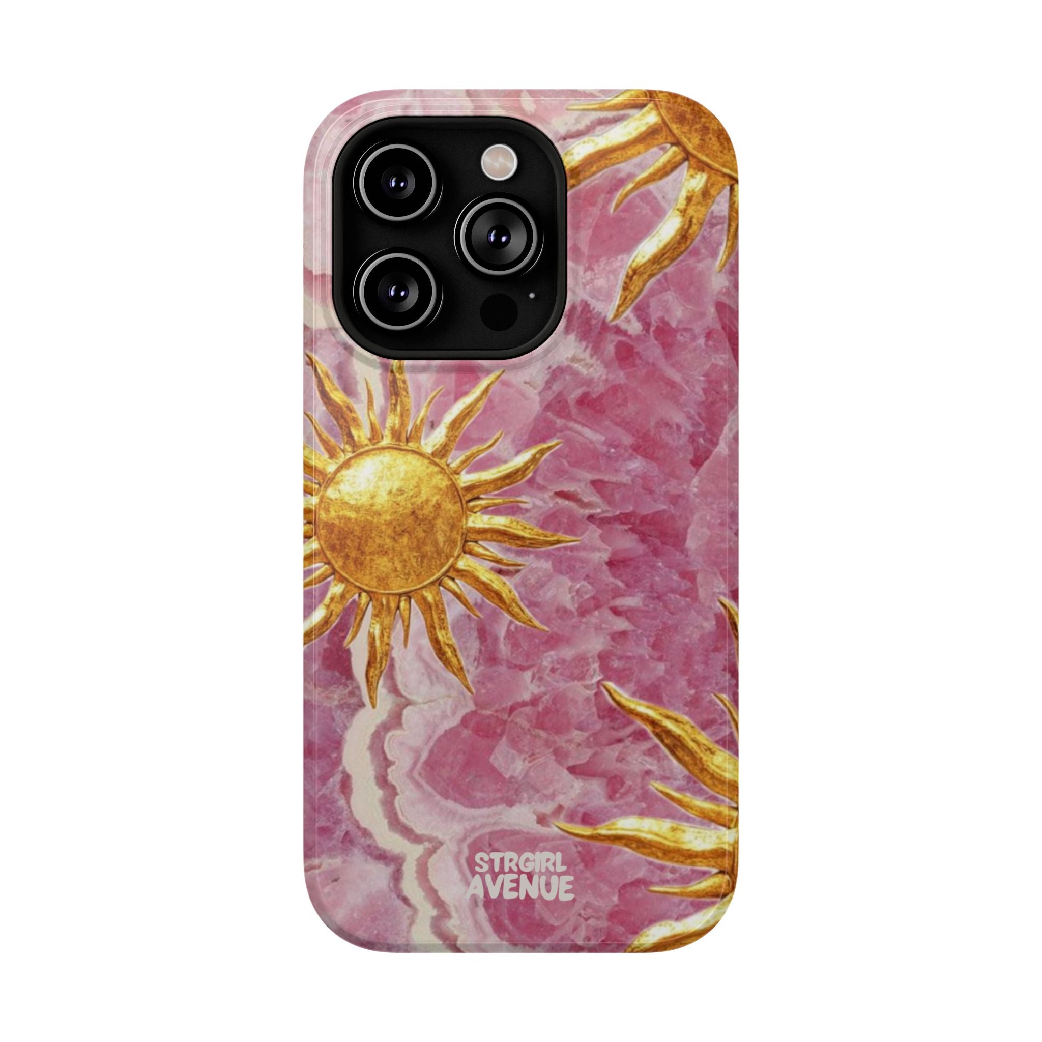 “HERE COMES THE SUN” protective phone case