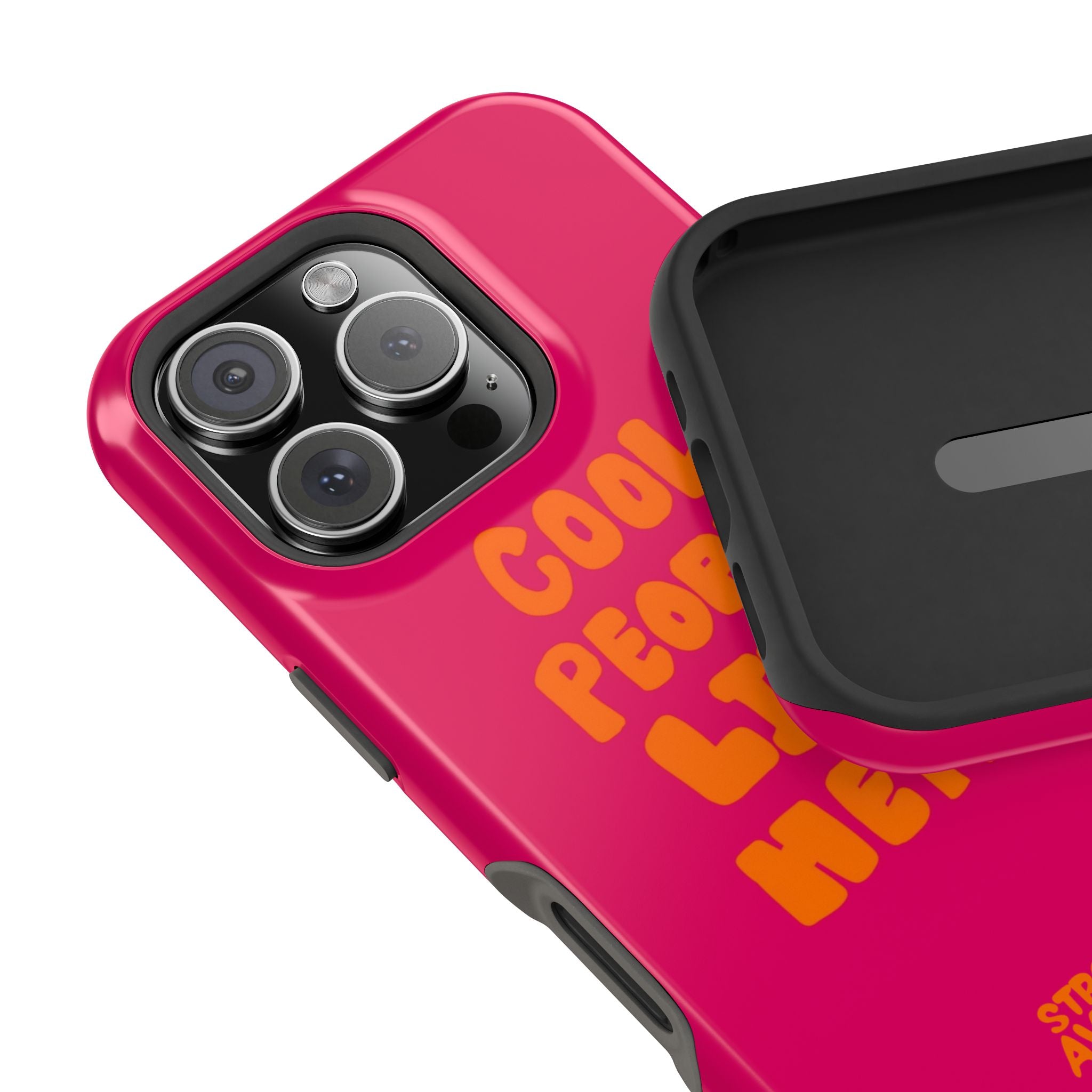 “Next door” protective phone case