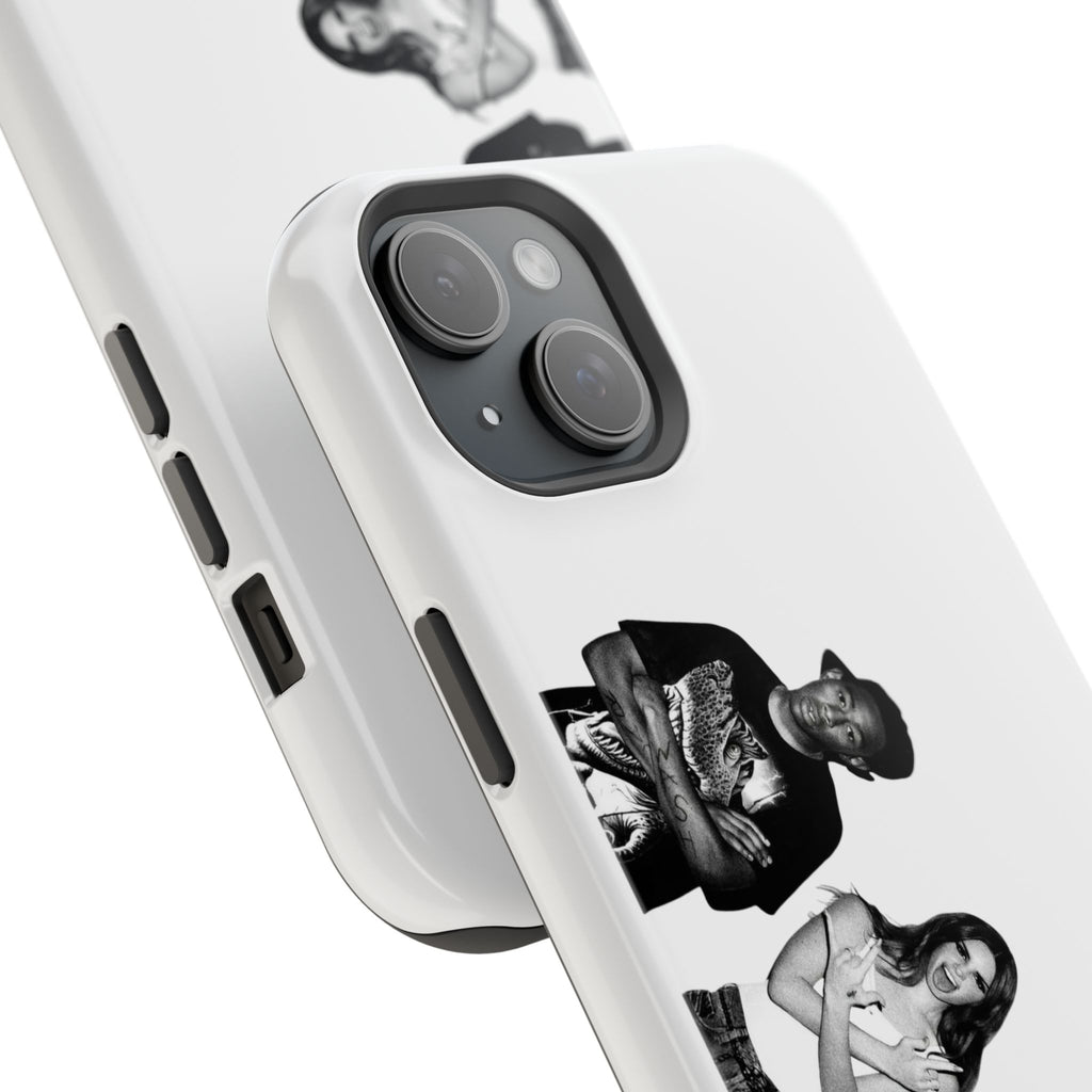 “golden trio” protective phone case