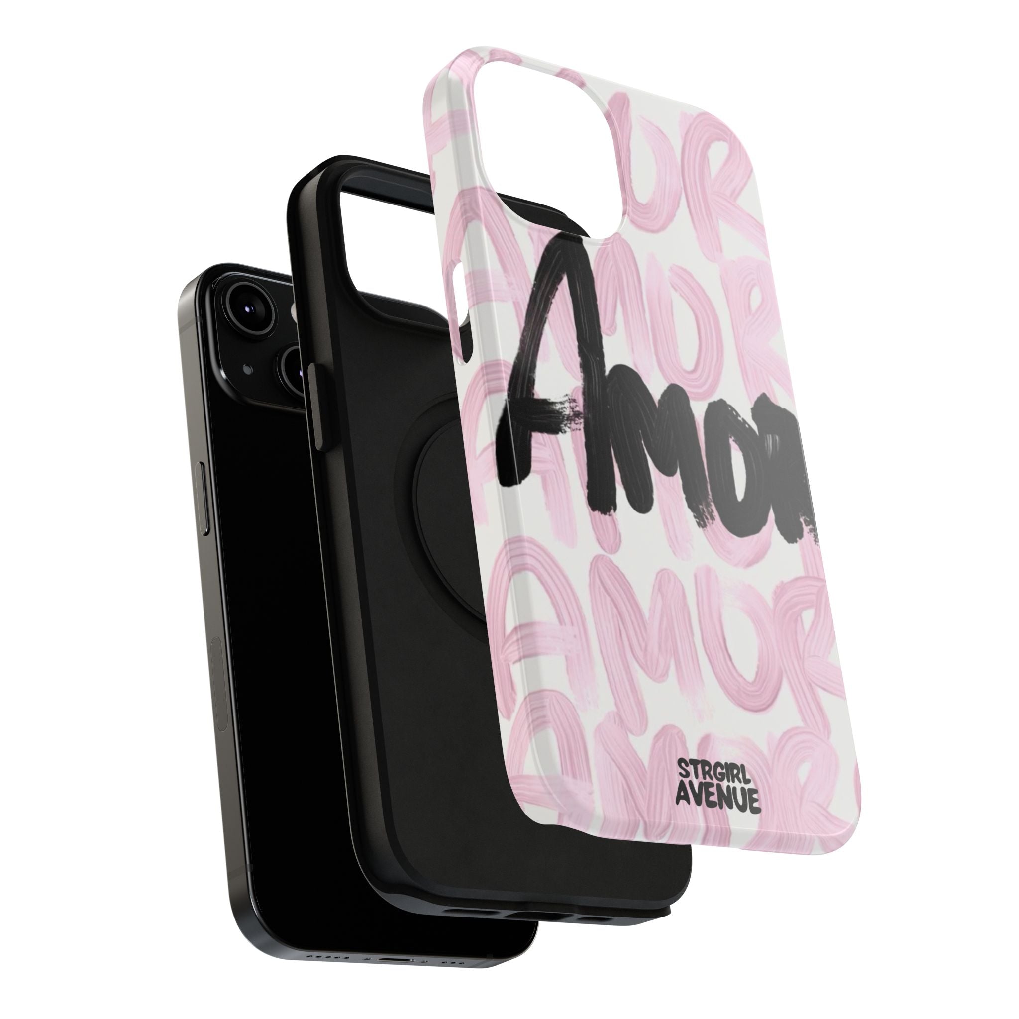 “amore” protective phone case