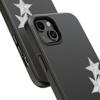 “silver stars” protective phone case