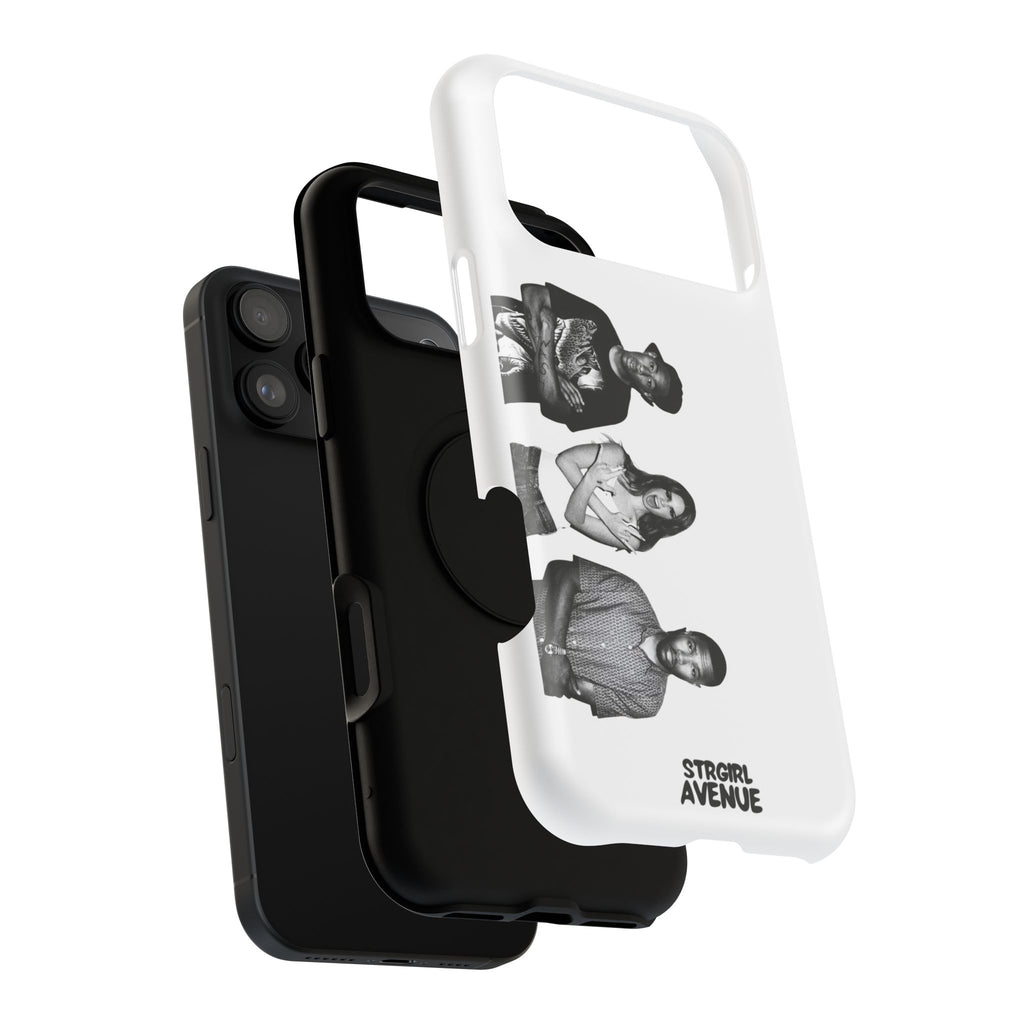“golden trio” protective phone case