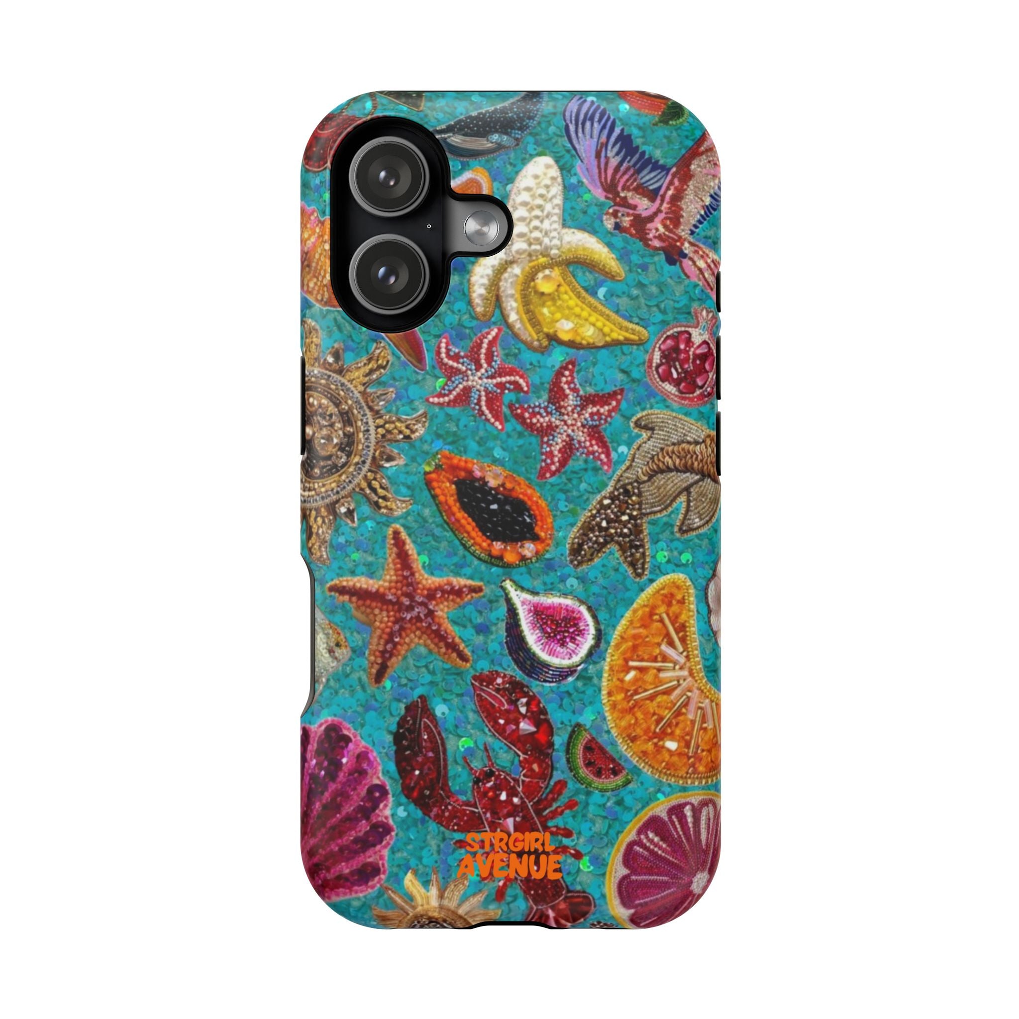 “Fruit salad” protective phone case
