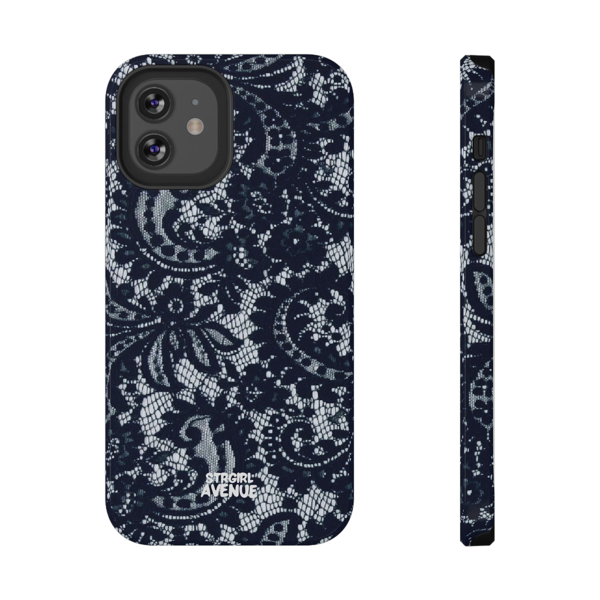 “Blue waves” protective phone case