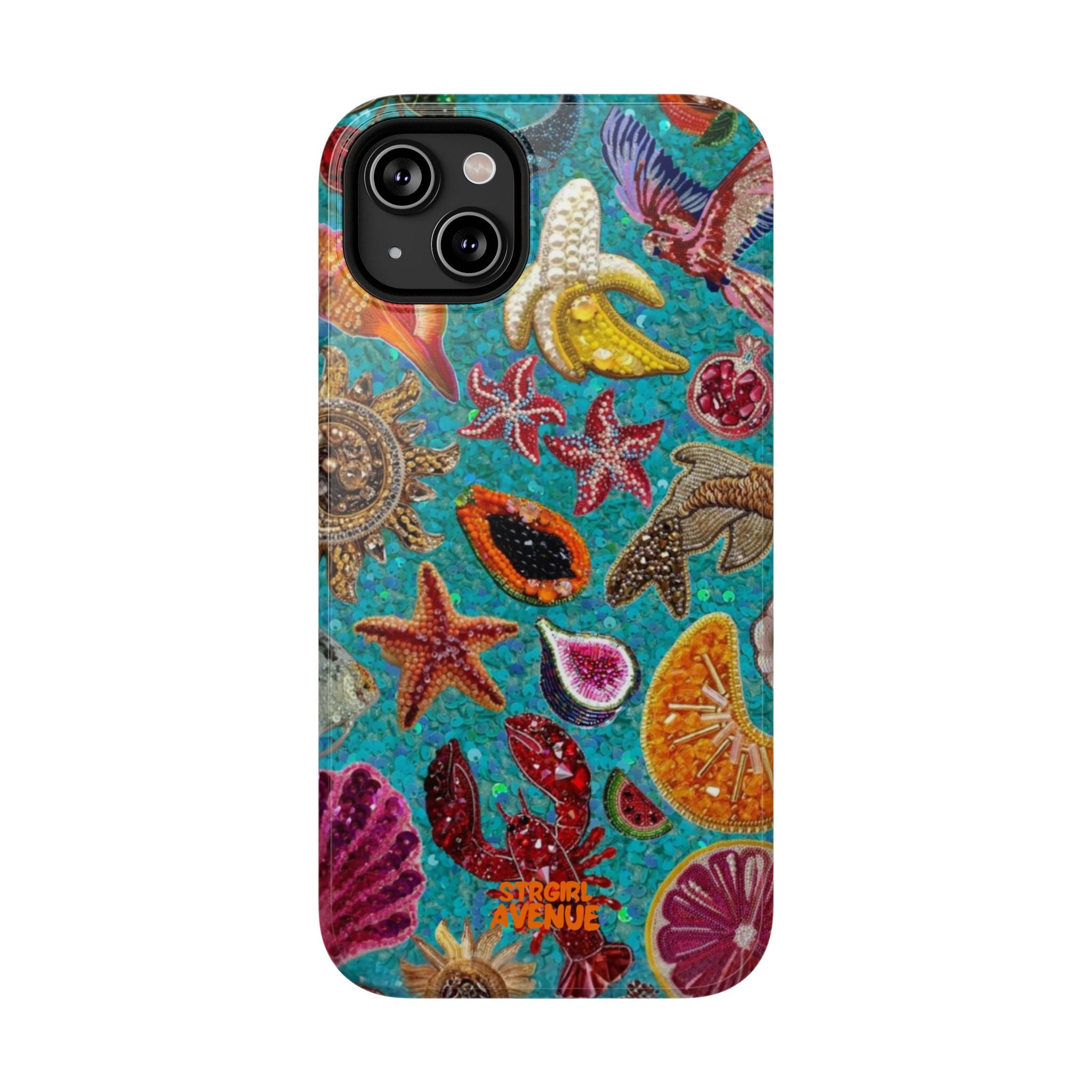 “Fruit salad” protective phone case