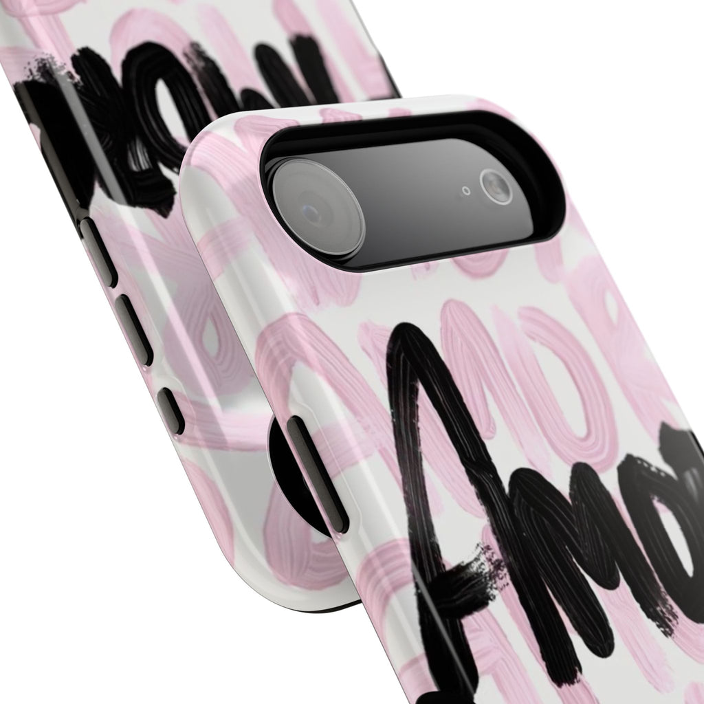 “amore” protective phone case
