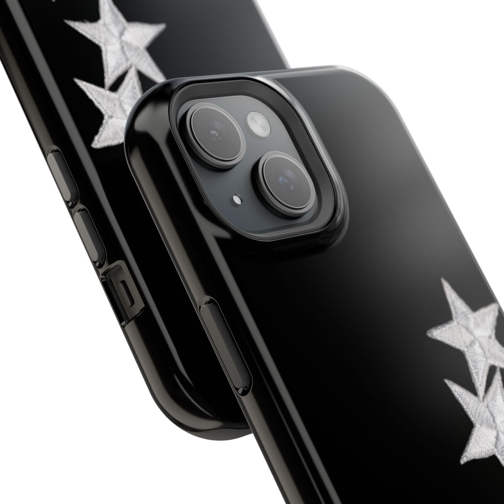 “silver stars” protective phone case