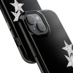 “silver stars” protective phone case