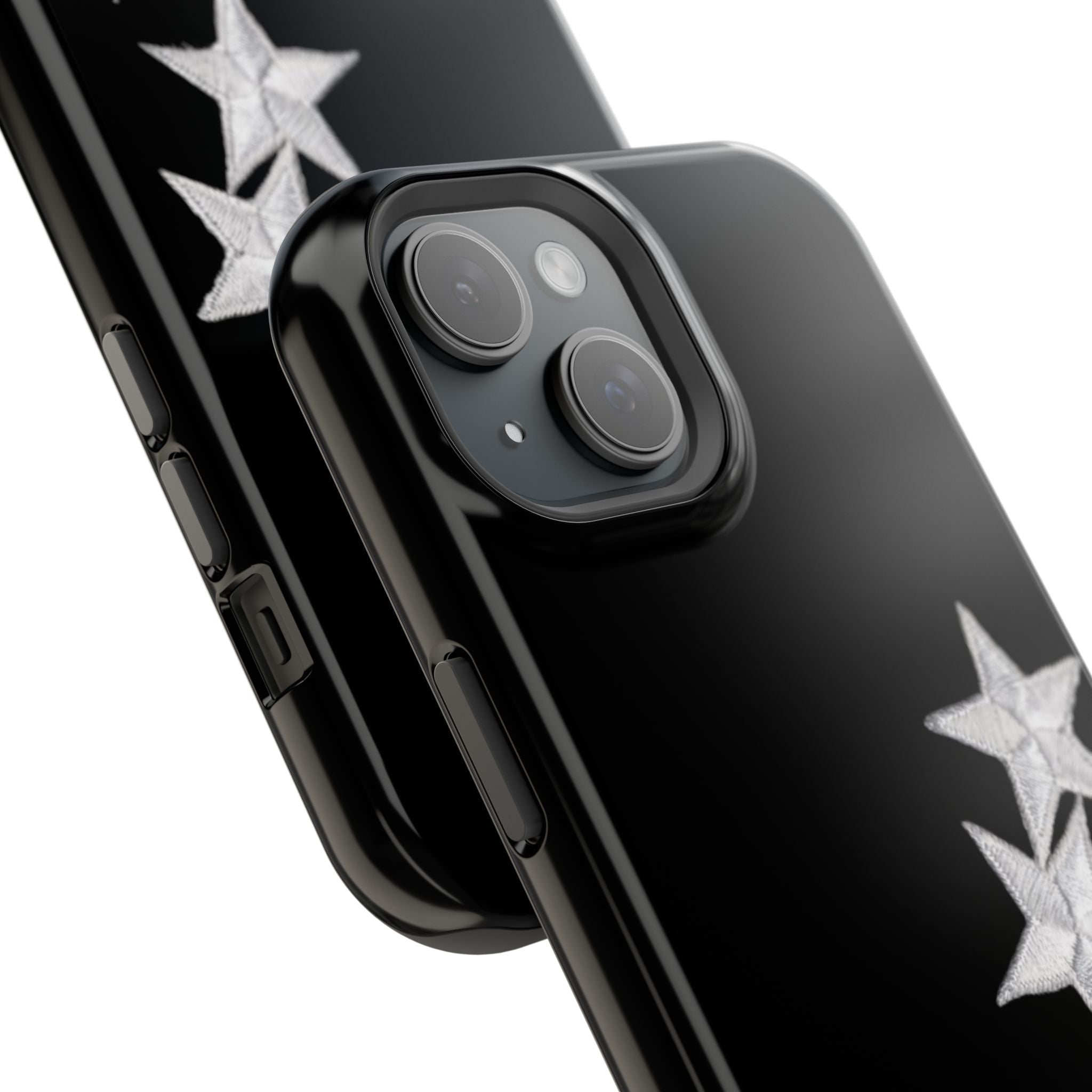 “silver stars” protective phone case
