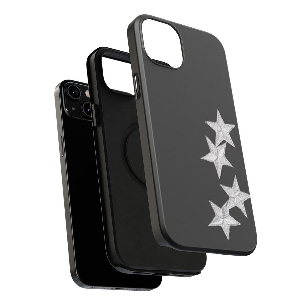 “silver stars” protective phone case