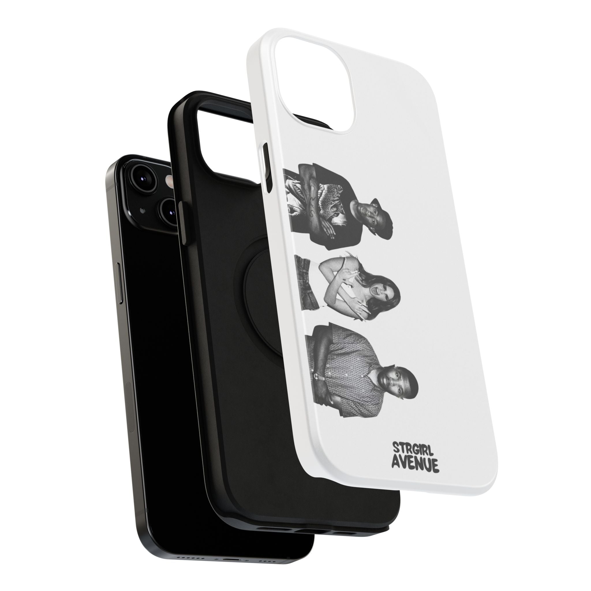 “golden trio” protective phone case