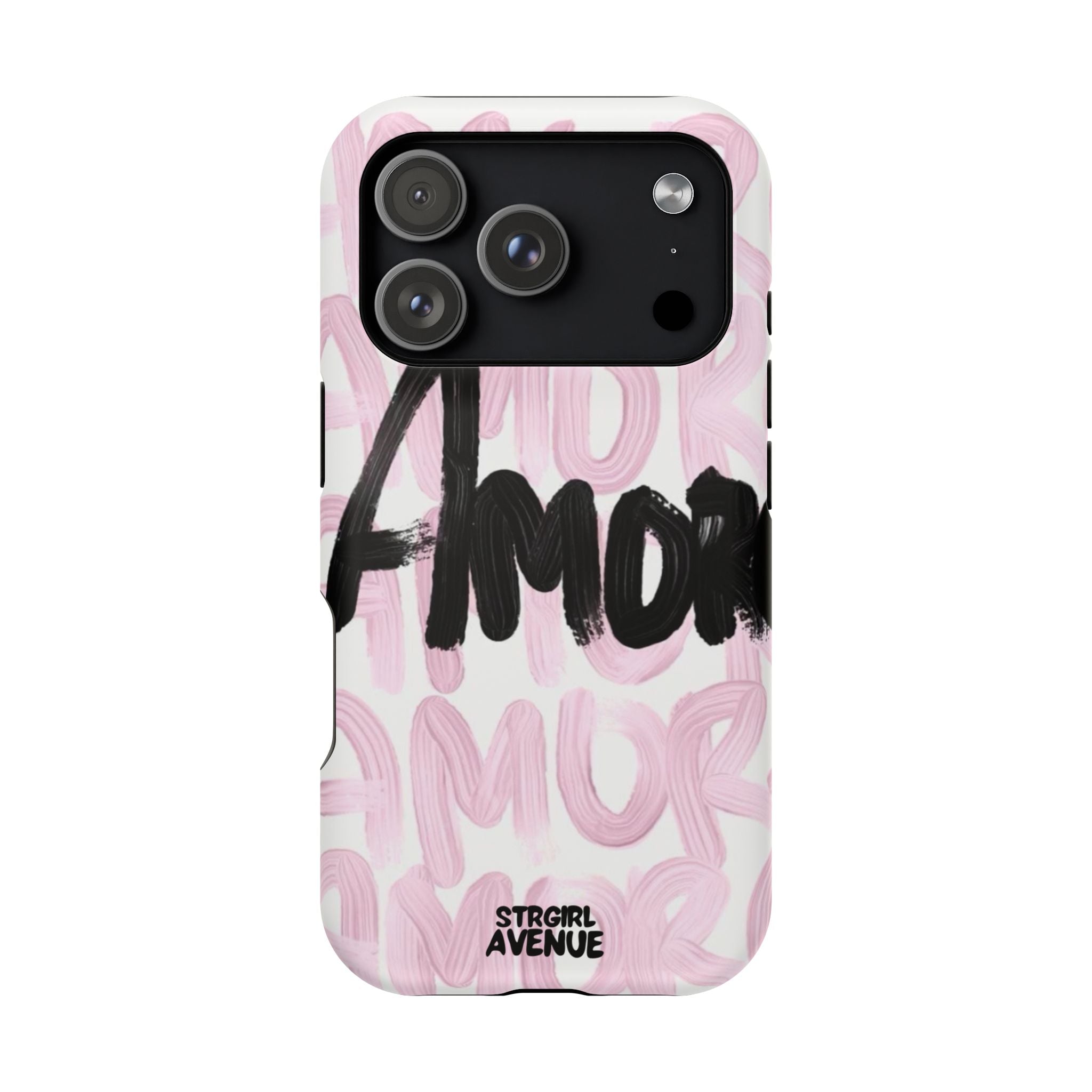 “amore” protective phone case