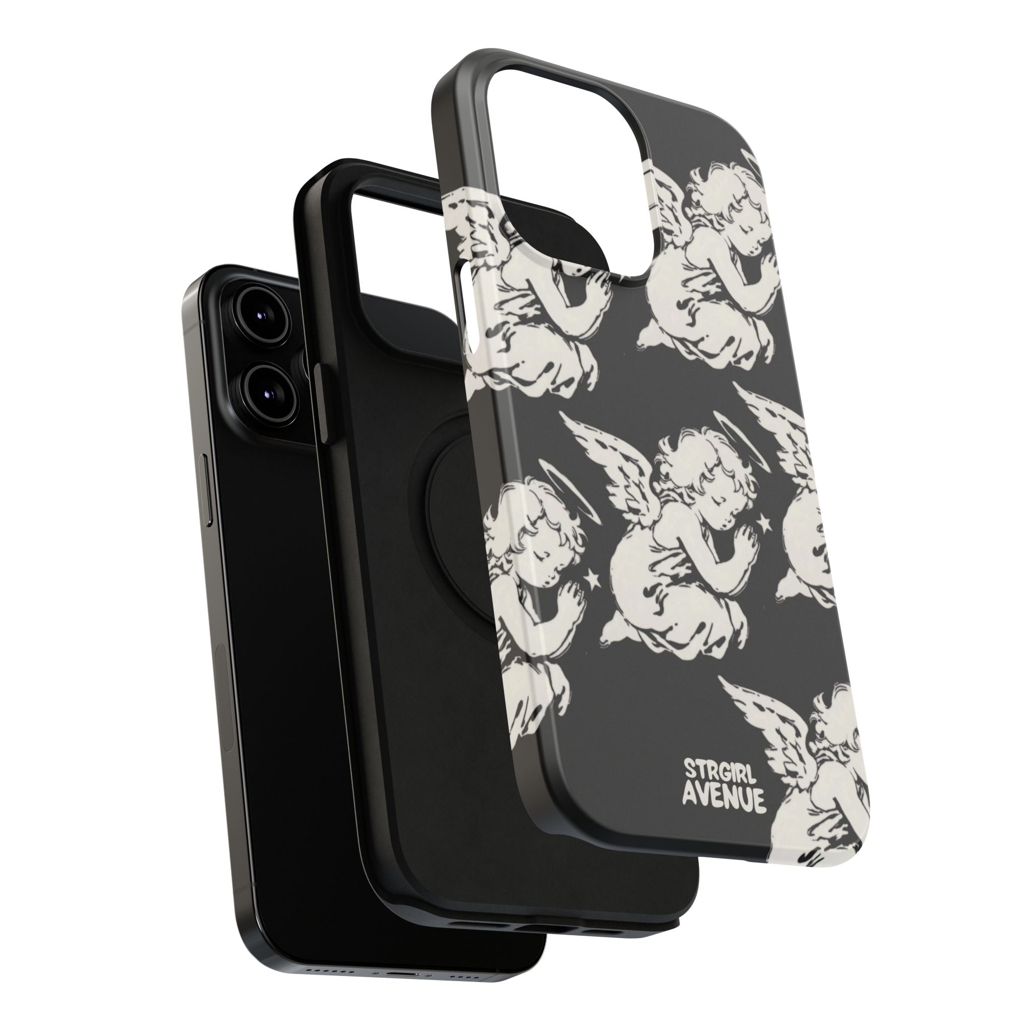 “angels prayers” protective phone case