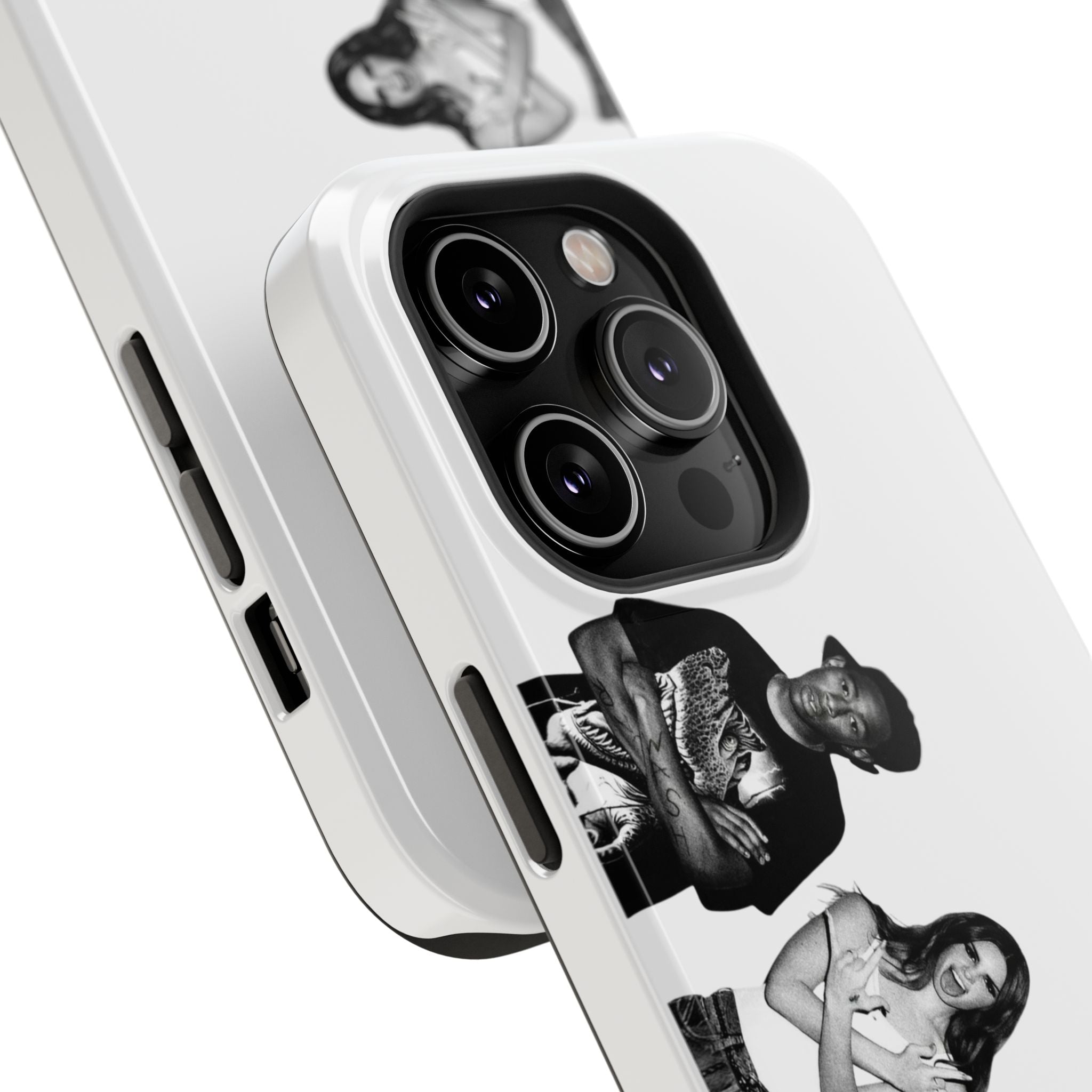 “golden trio” protective phone case