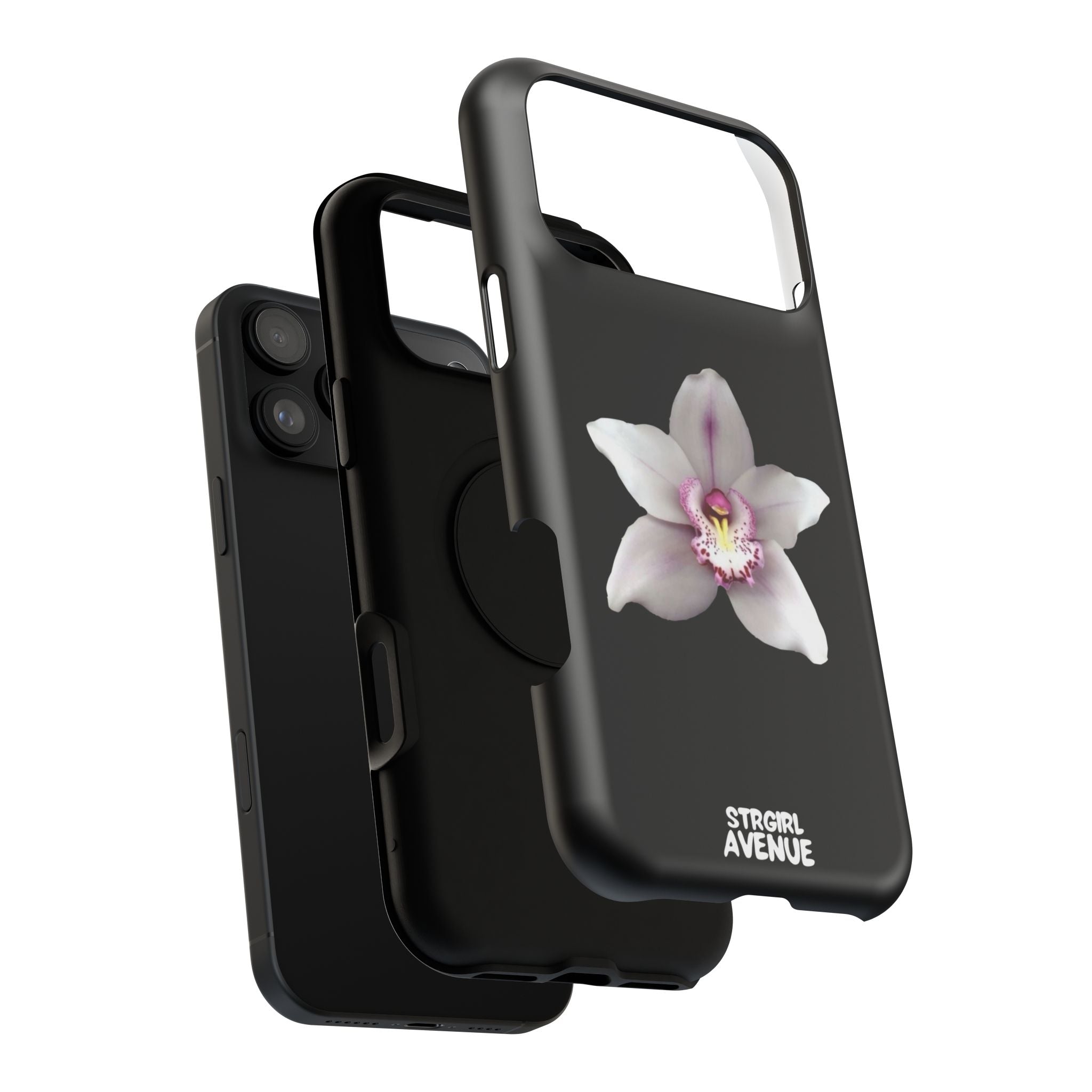 “orchid 11” protective phone case