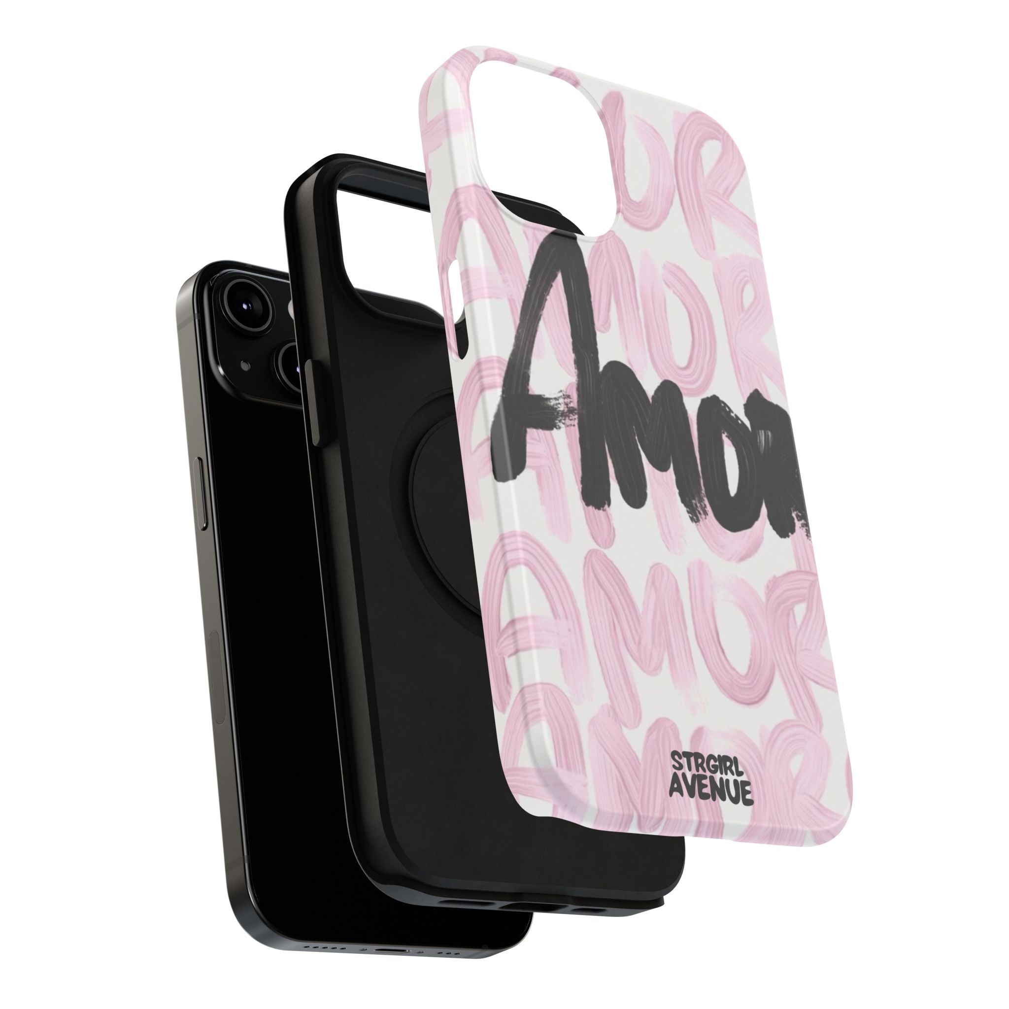 “amore” protective phone case