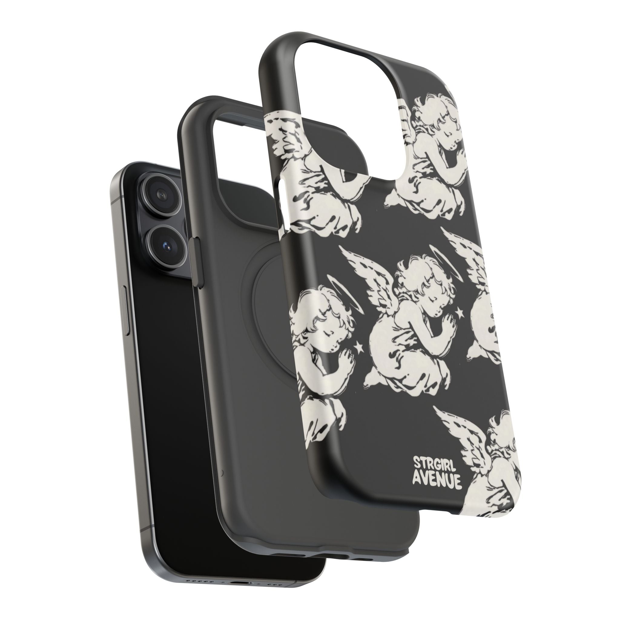 “angels prayers” protective phone case