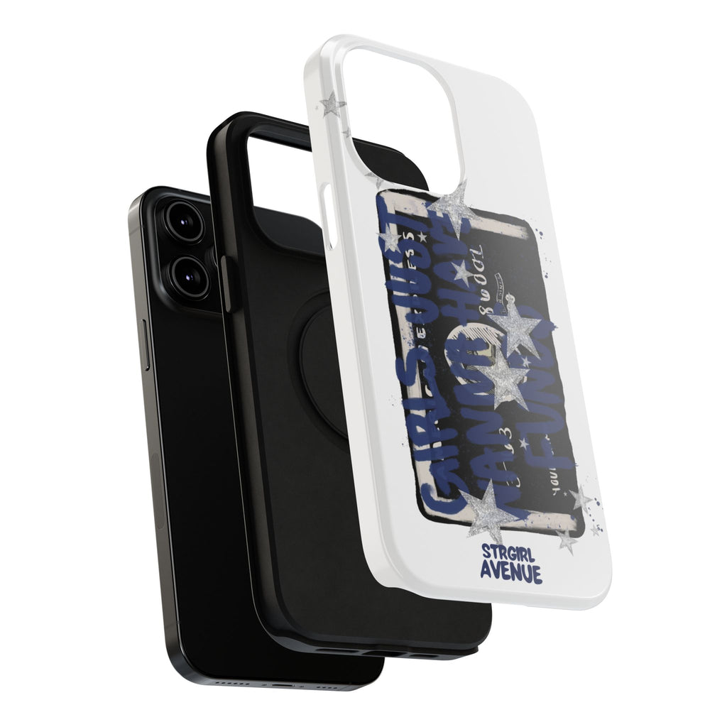 “wanna have funds” protective phone case