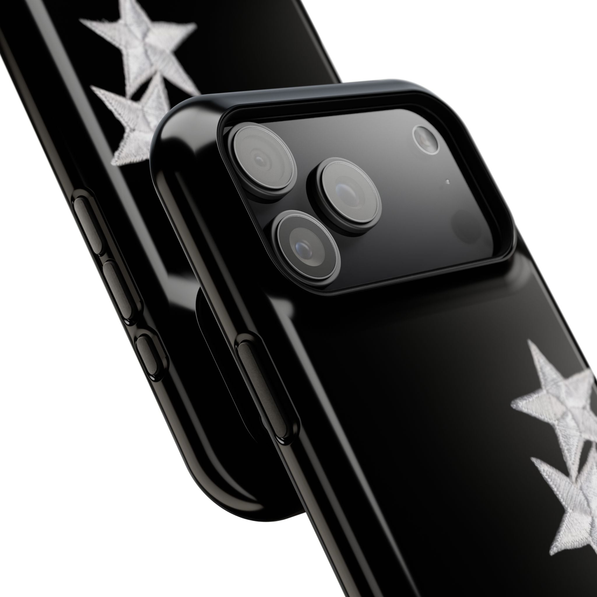 “silver stars” protective phone case