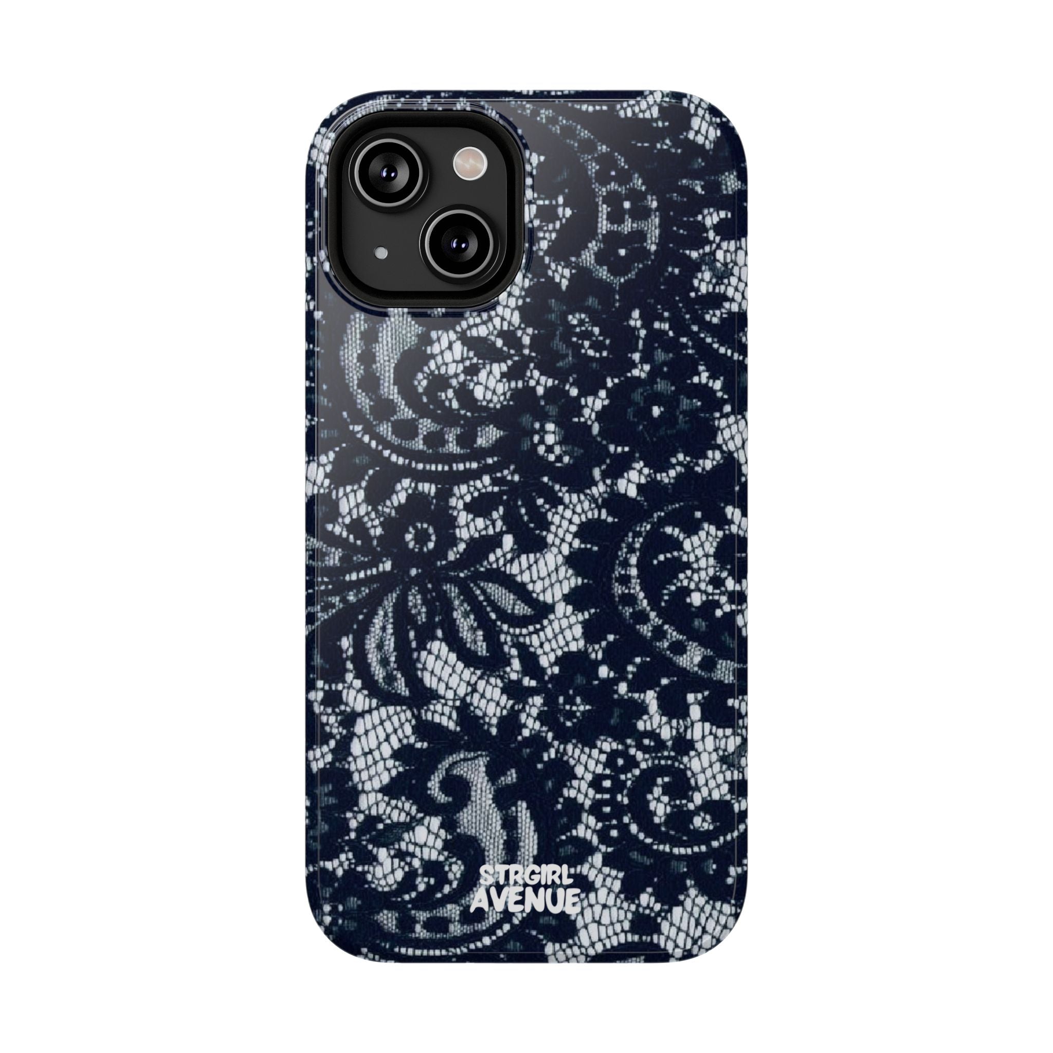 “Blue waves” protective phone case