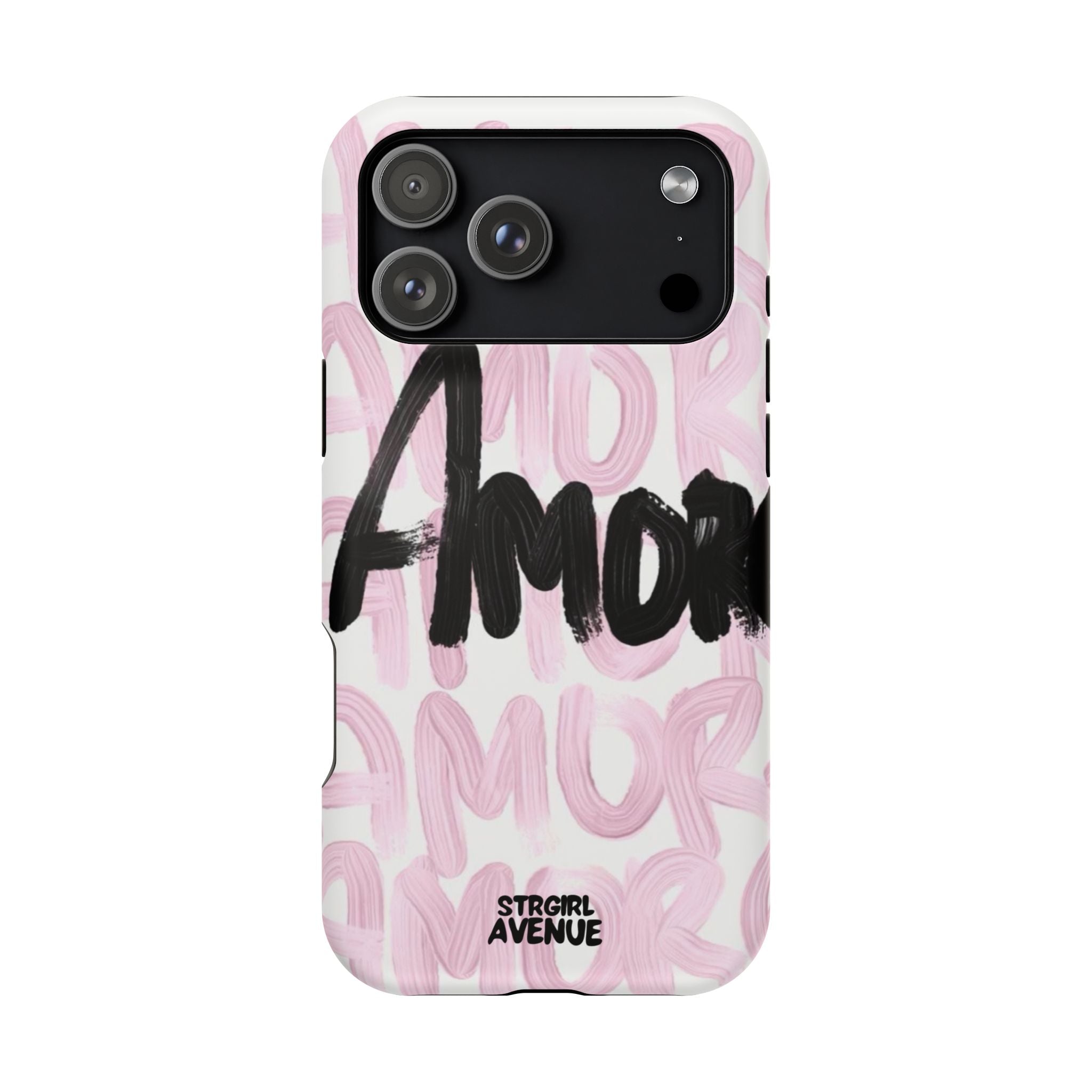 “amore” protective phone case