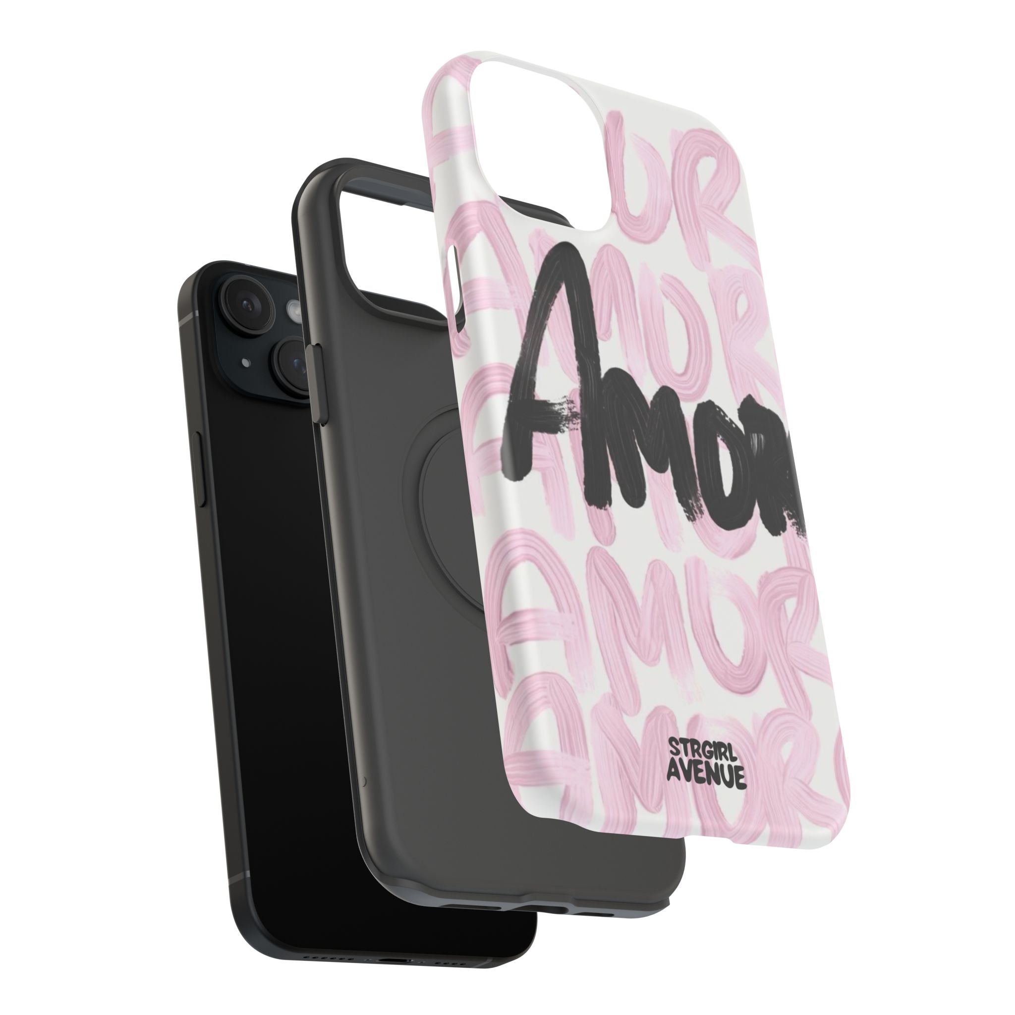 “amore” protective phone case