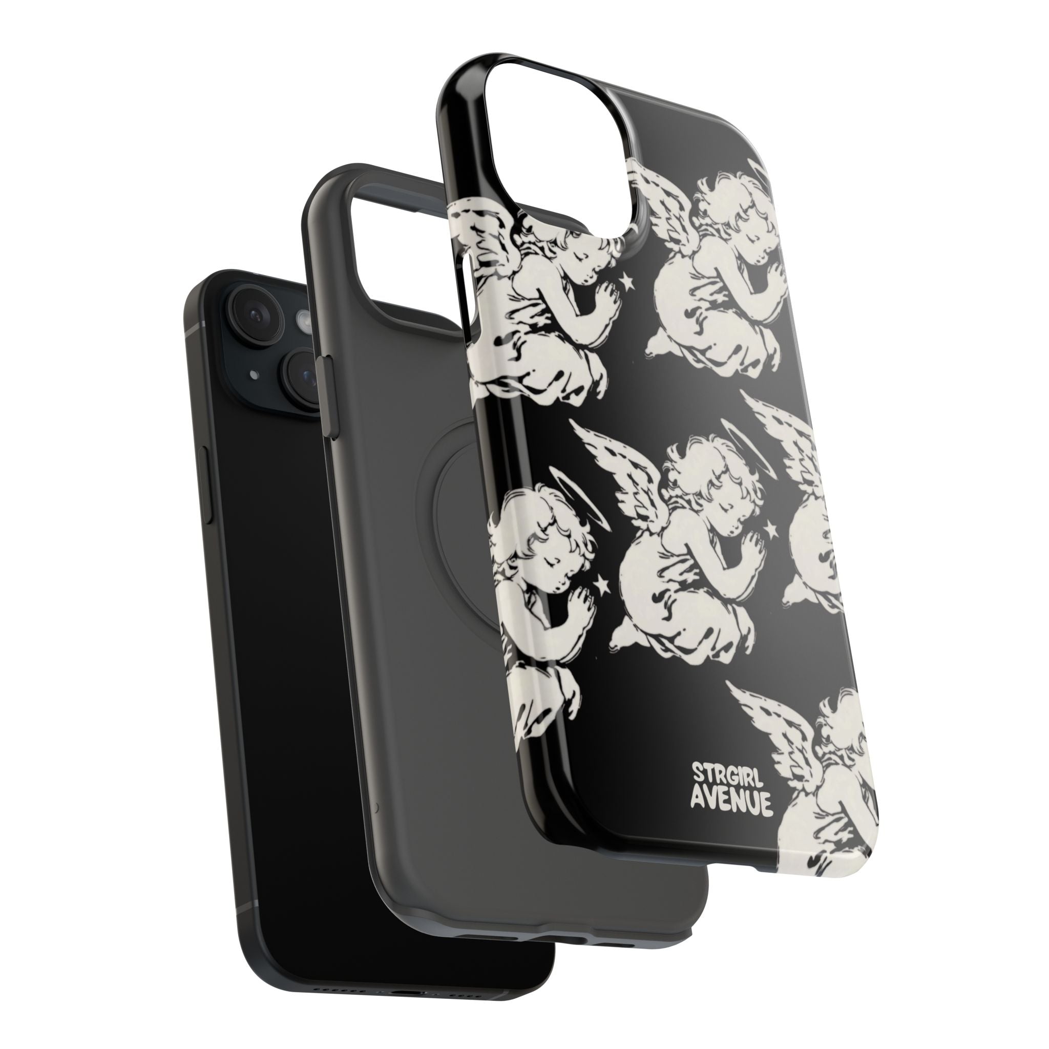 “angels prayers” protective phone case