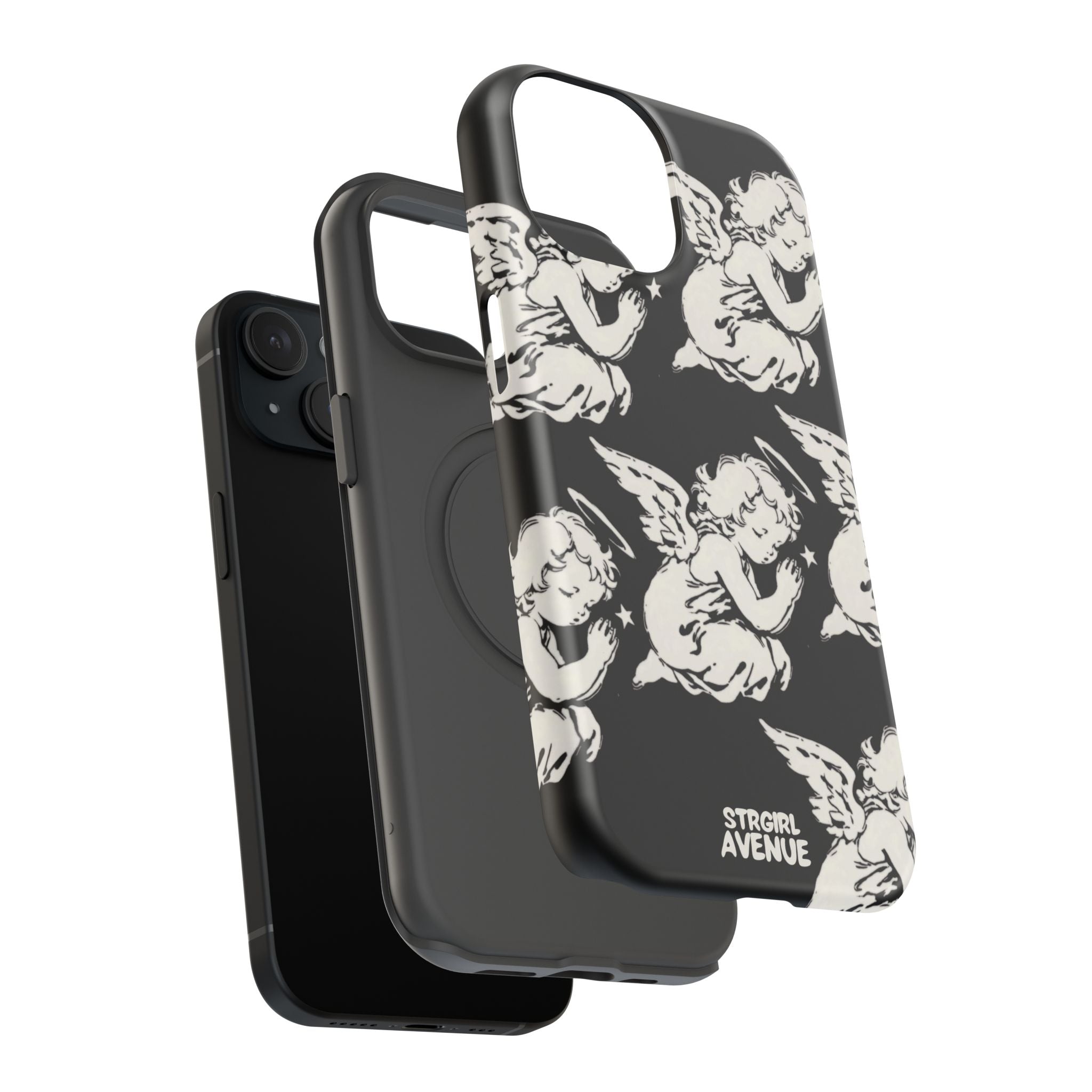 “angels prayers” protective phone case
