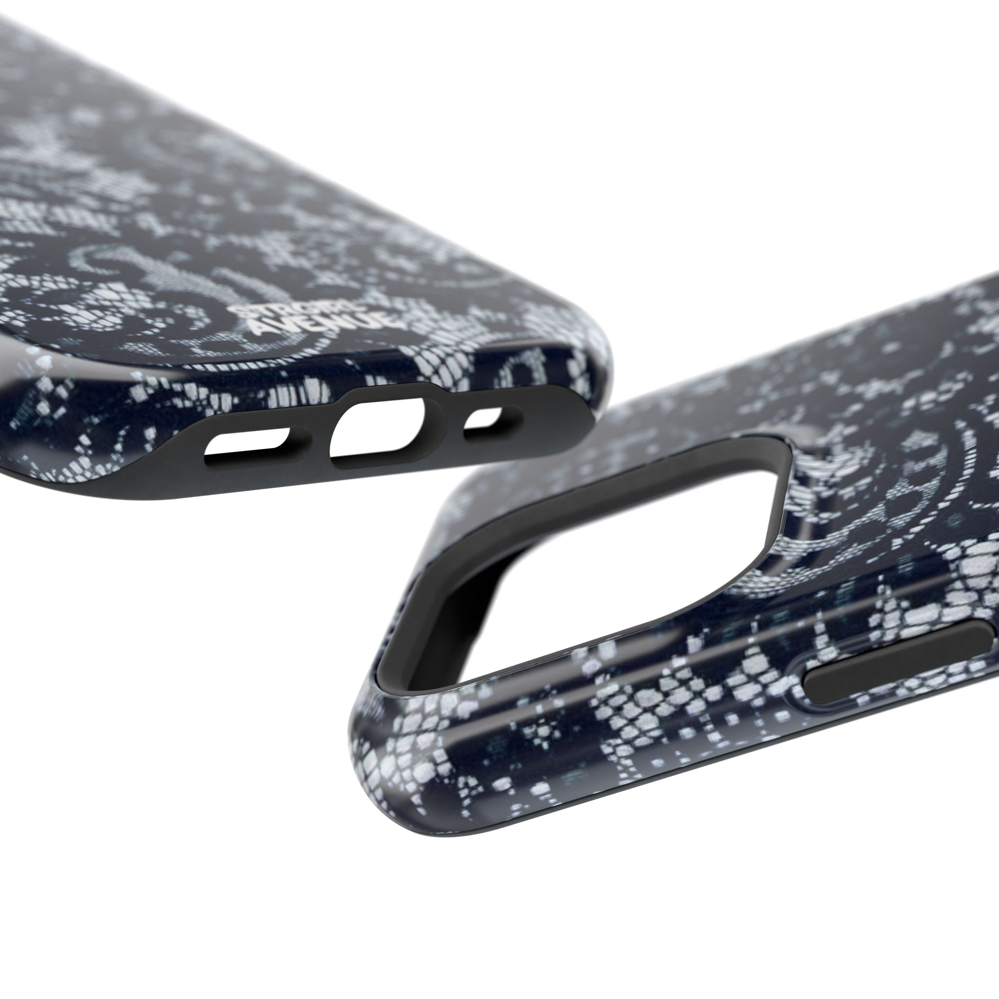 “Blue waves” protective phone case