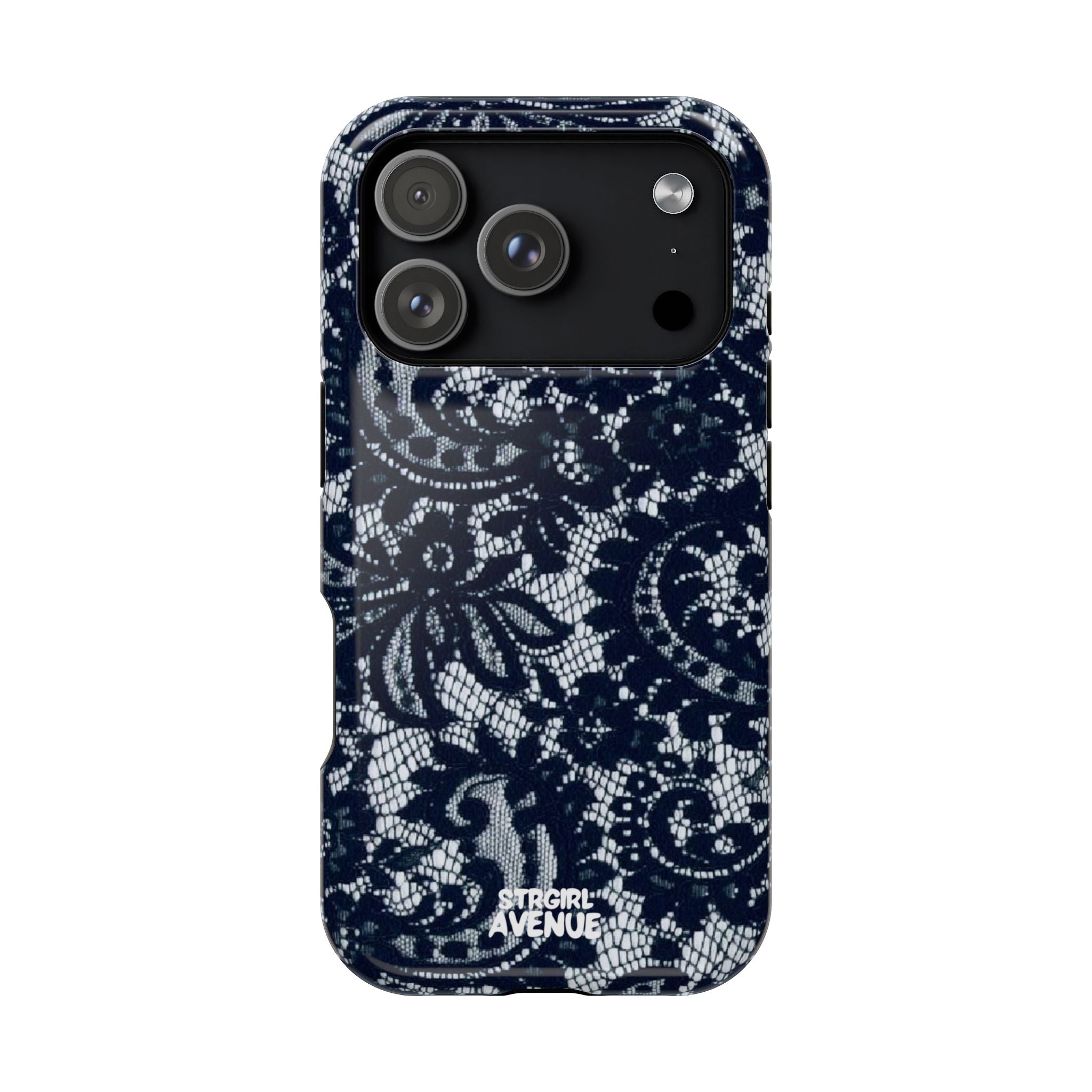 “Blue waves” protective phone case