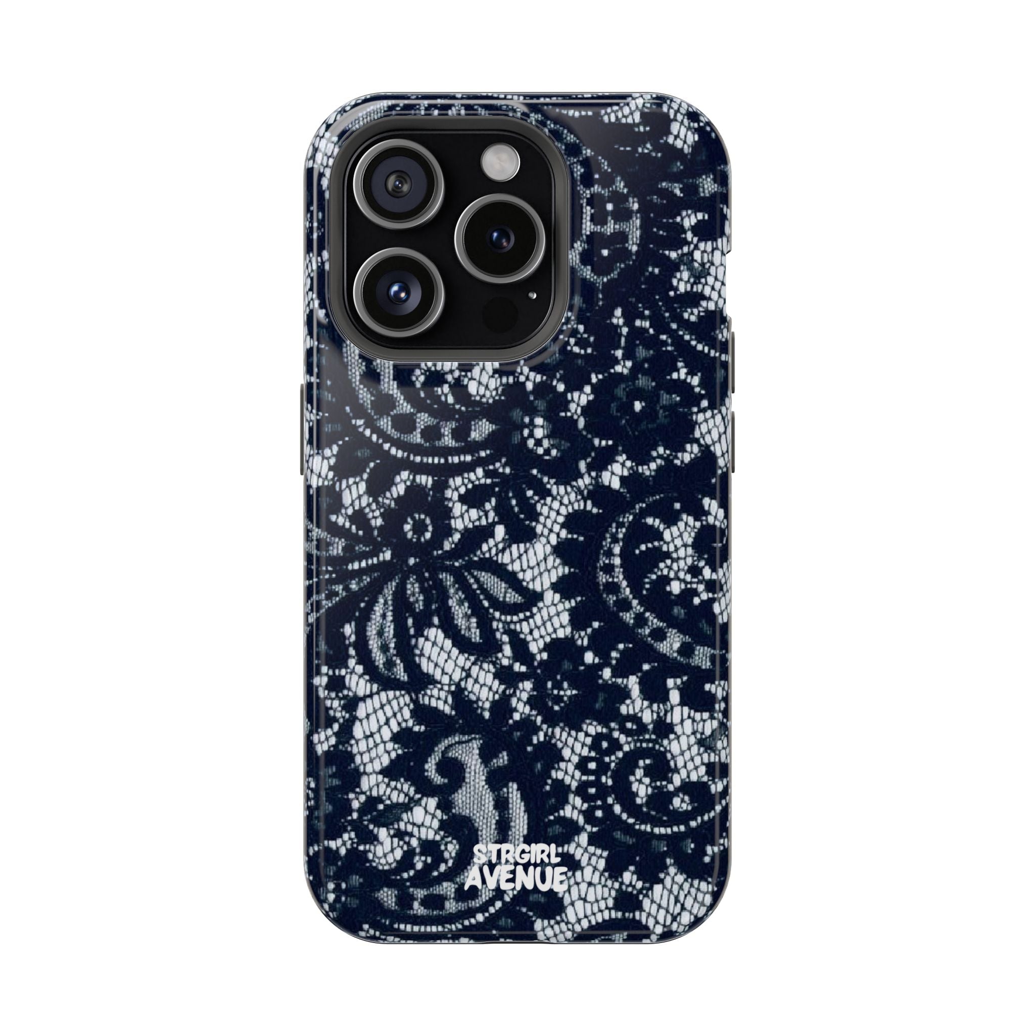 “Blue waves” protective phone case