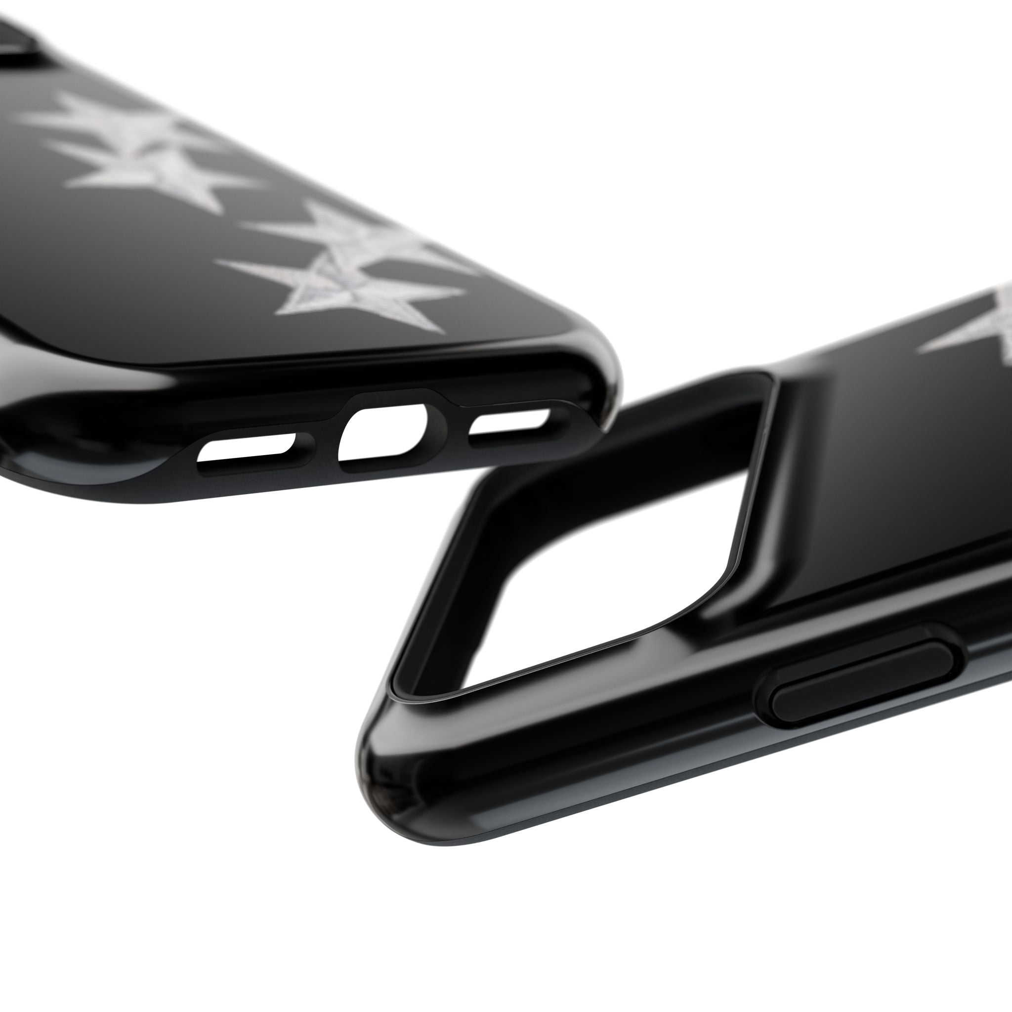 “silver stars” protective phone case