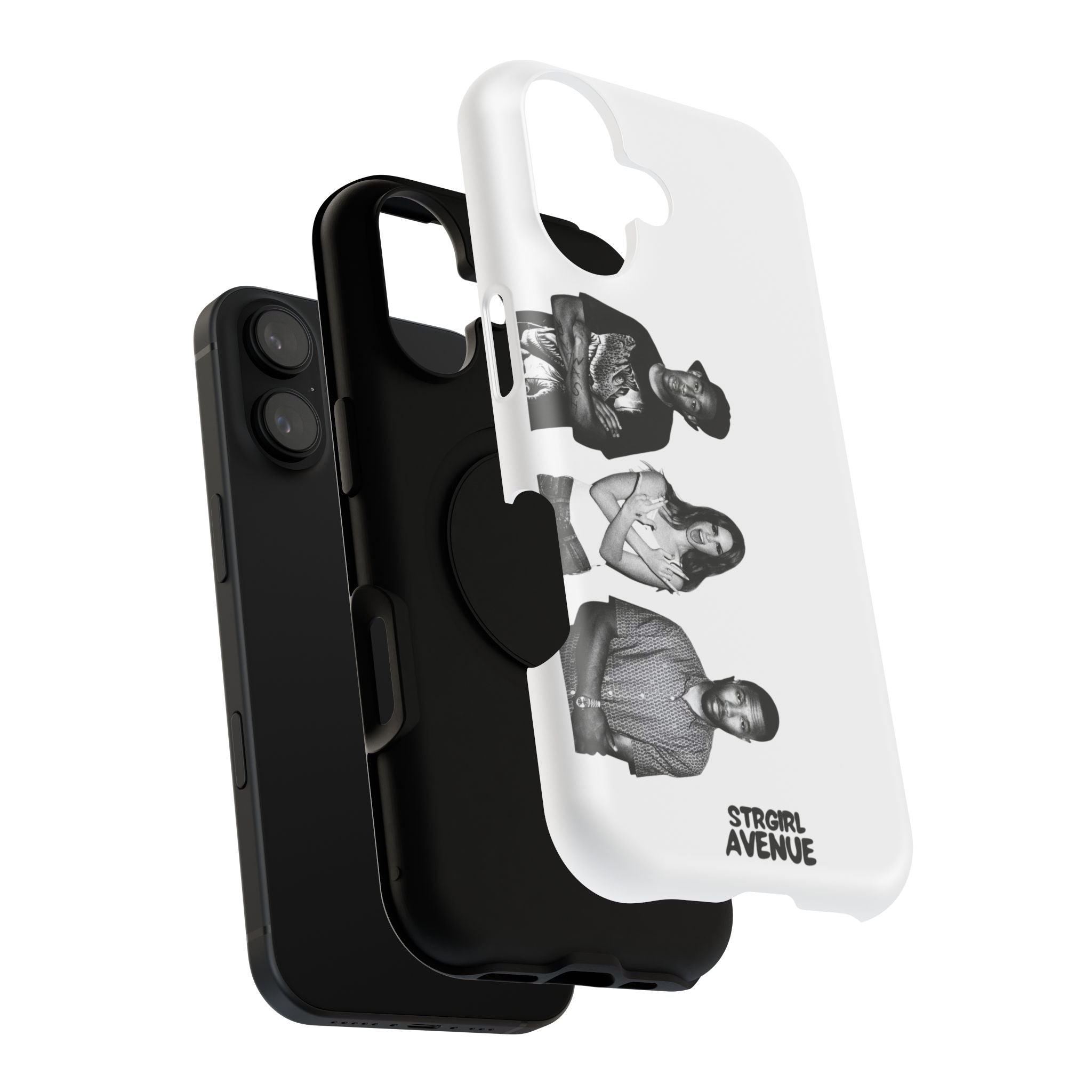 “golden trio” protective phone case