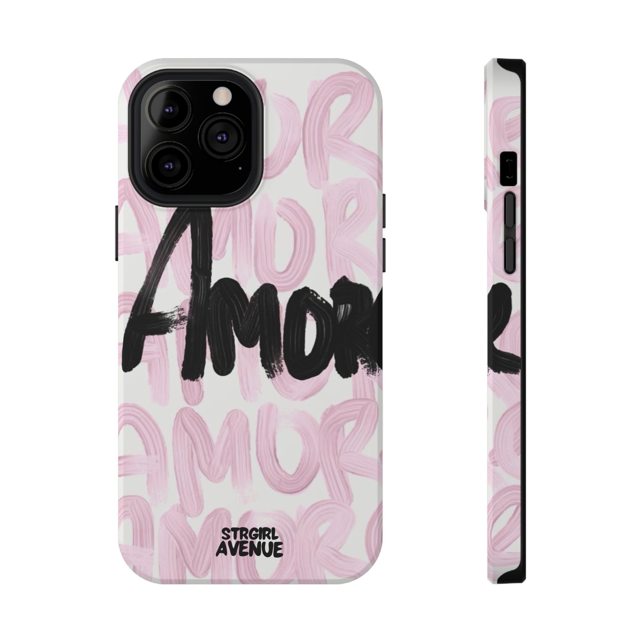 “amore” protective phone case