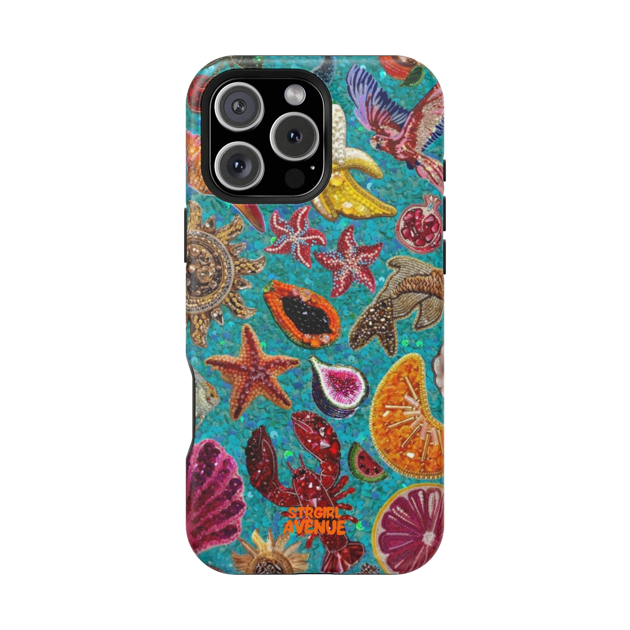 “Fruit salad” protective phone case