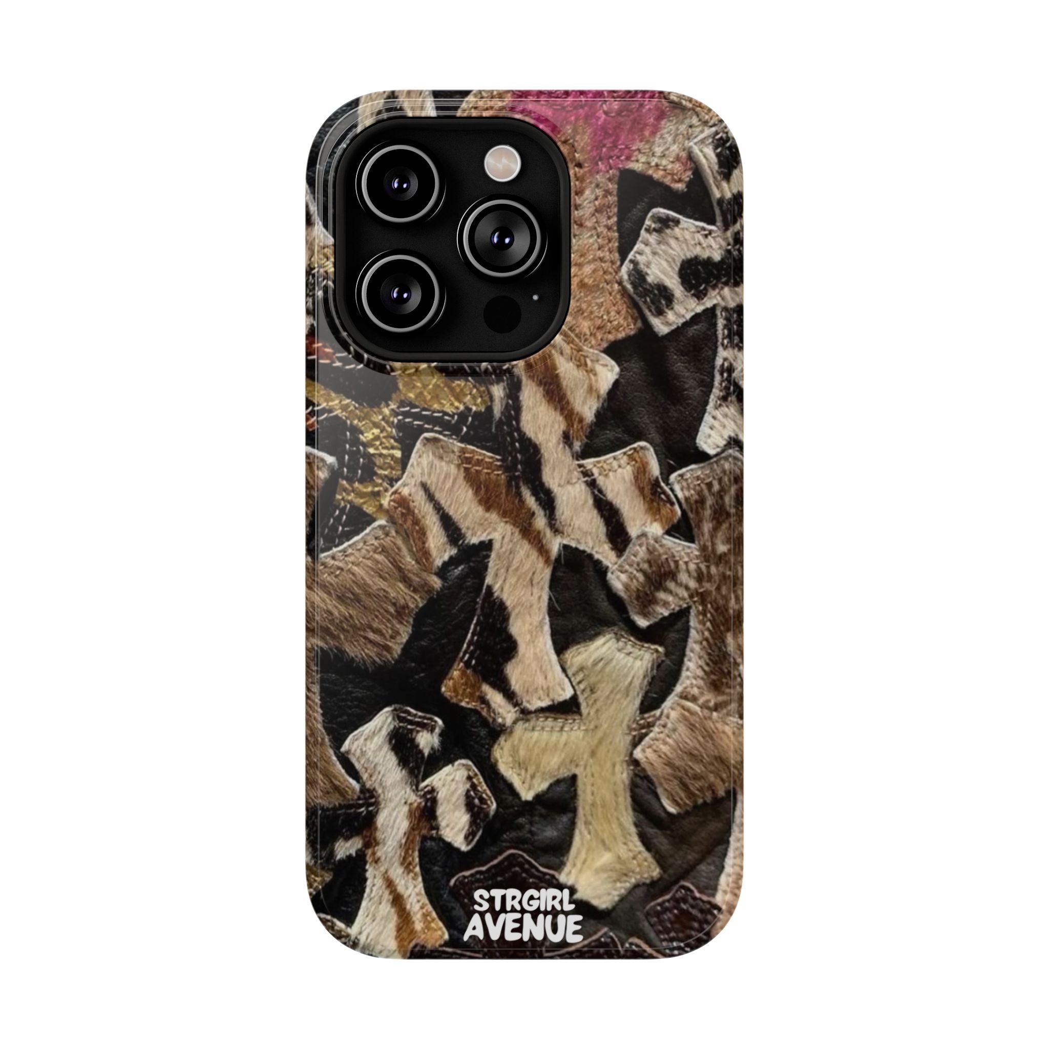 “ chrome” protective phone case