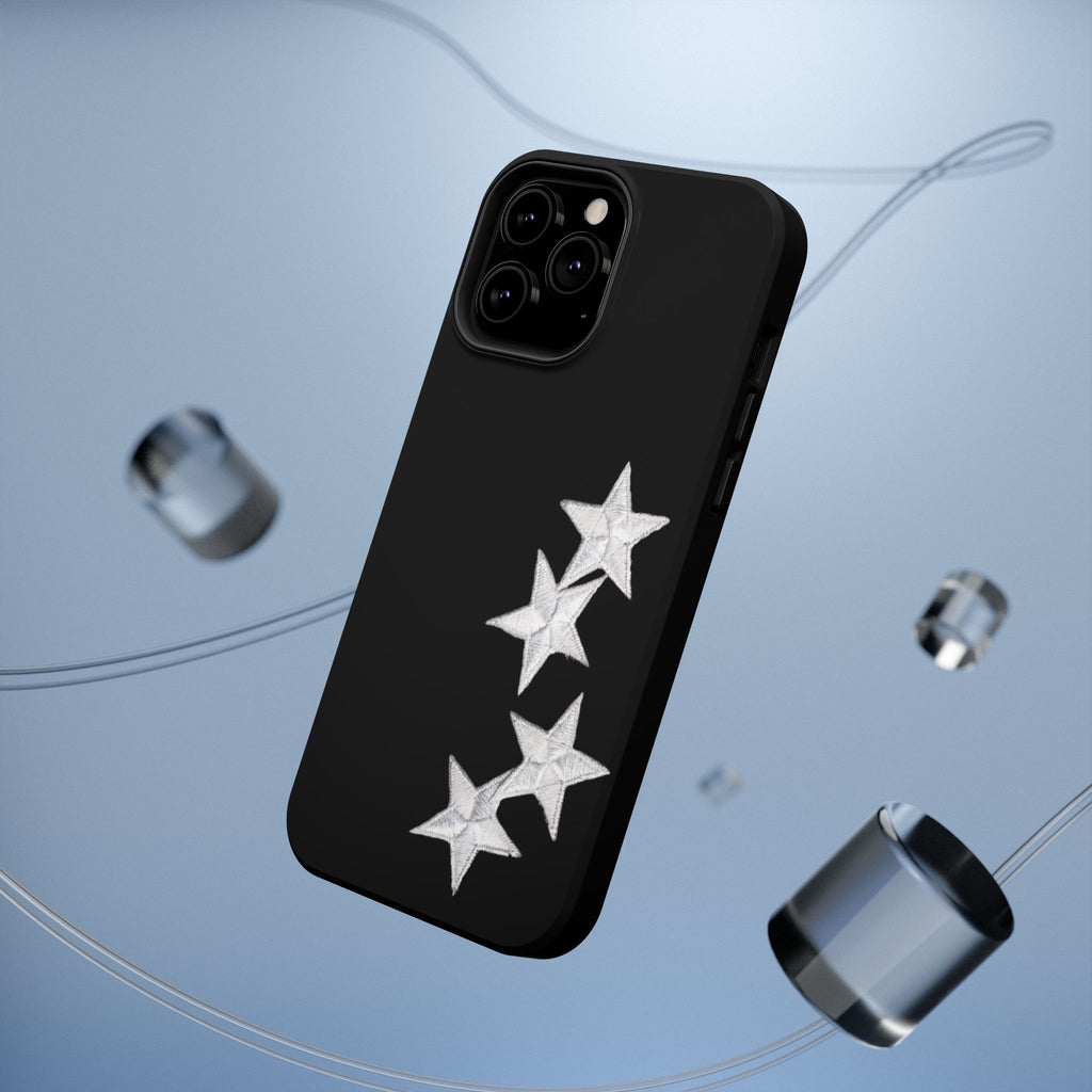 “silver stars” protective phone case