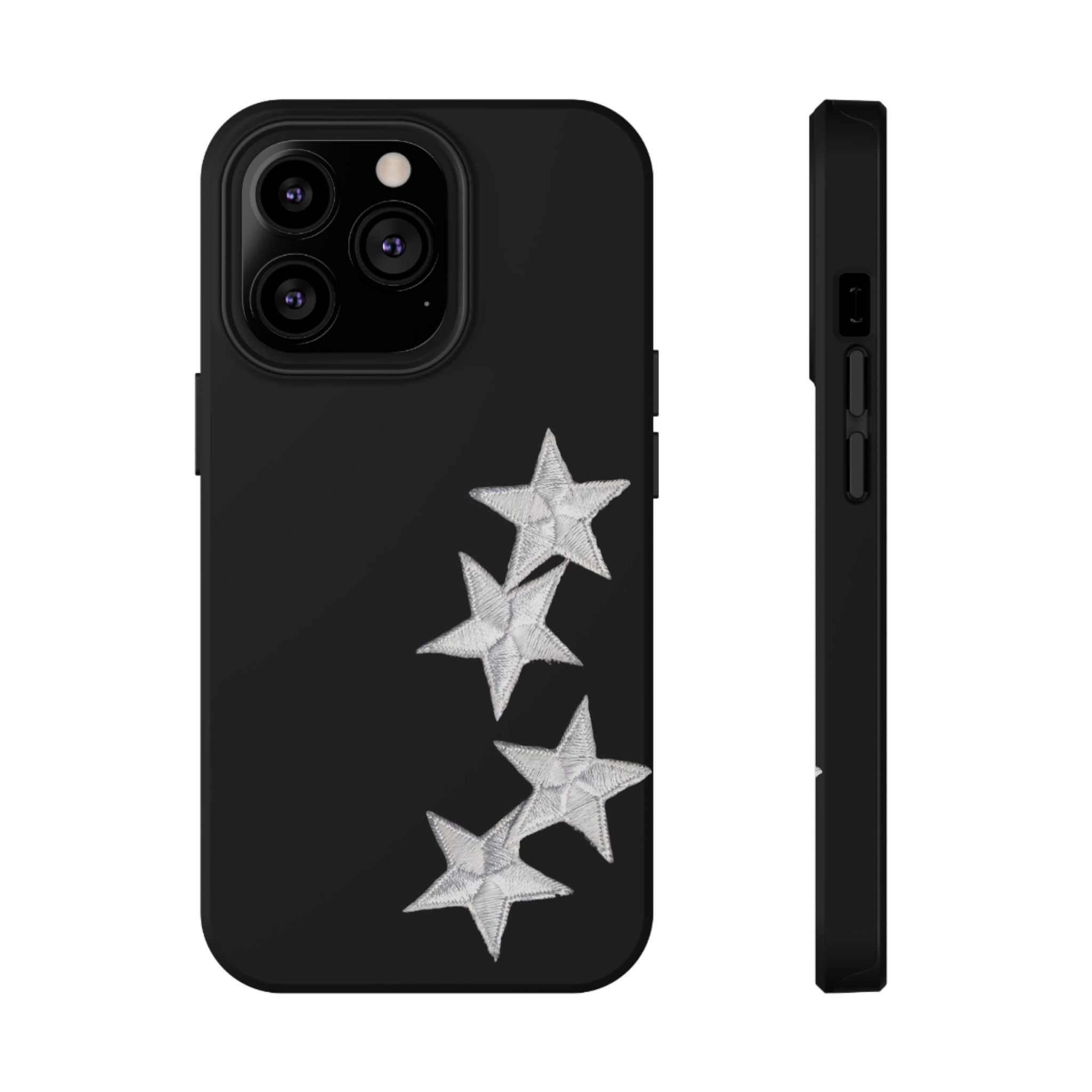 “silver stars” protective phone case