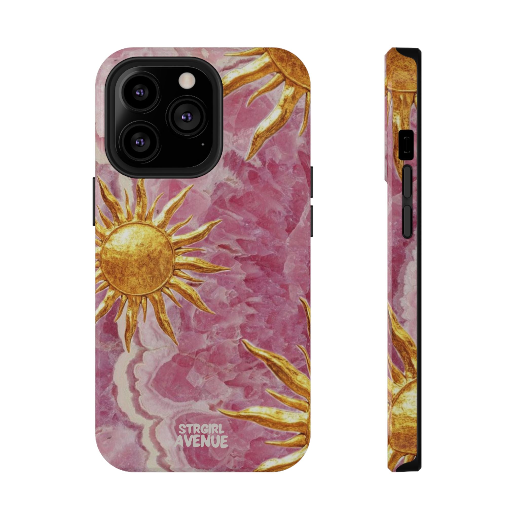 “HERE COMES THE SUN” protective phone case