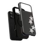 “silver stars” protective phone case
