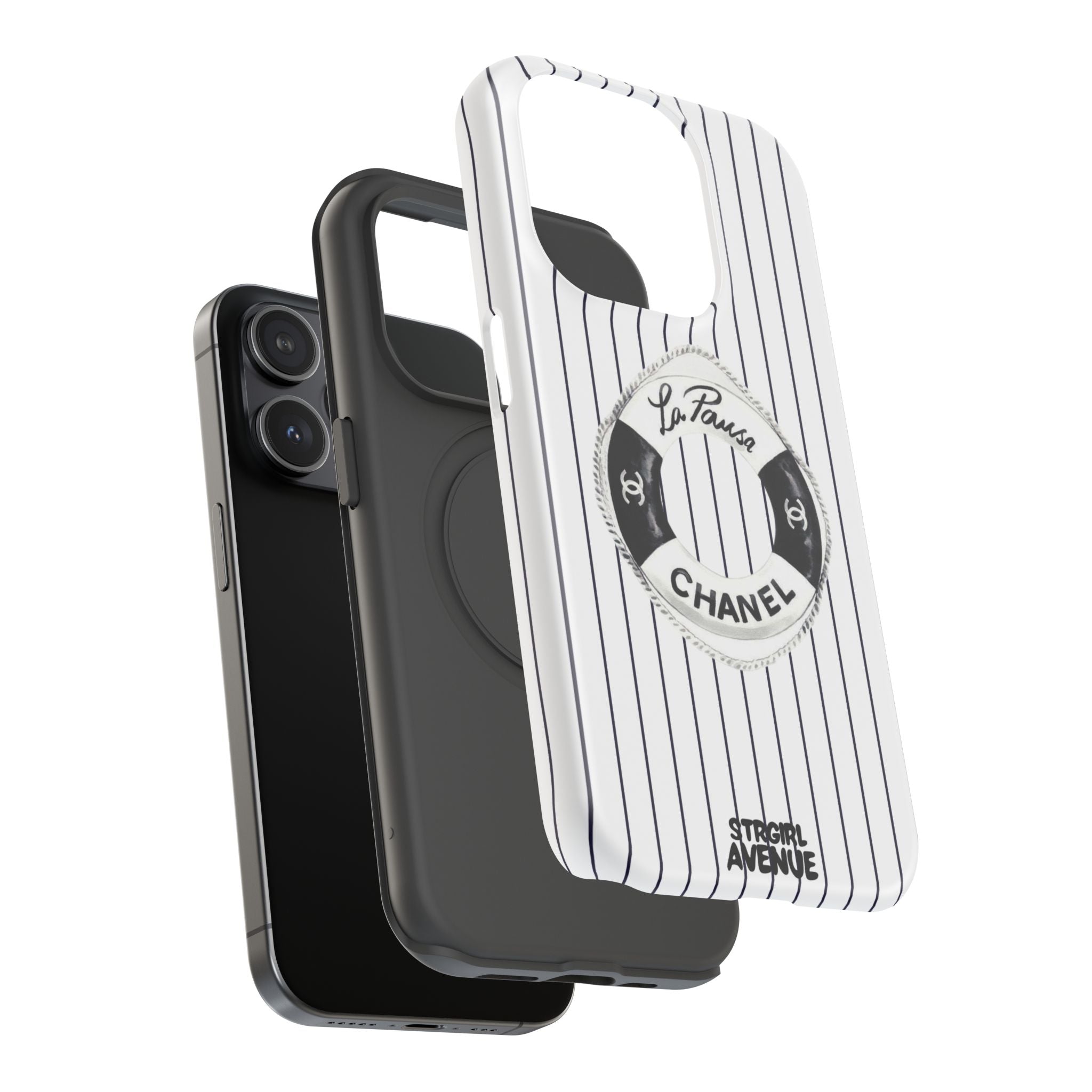 “chanel no2” protective phone case
