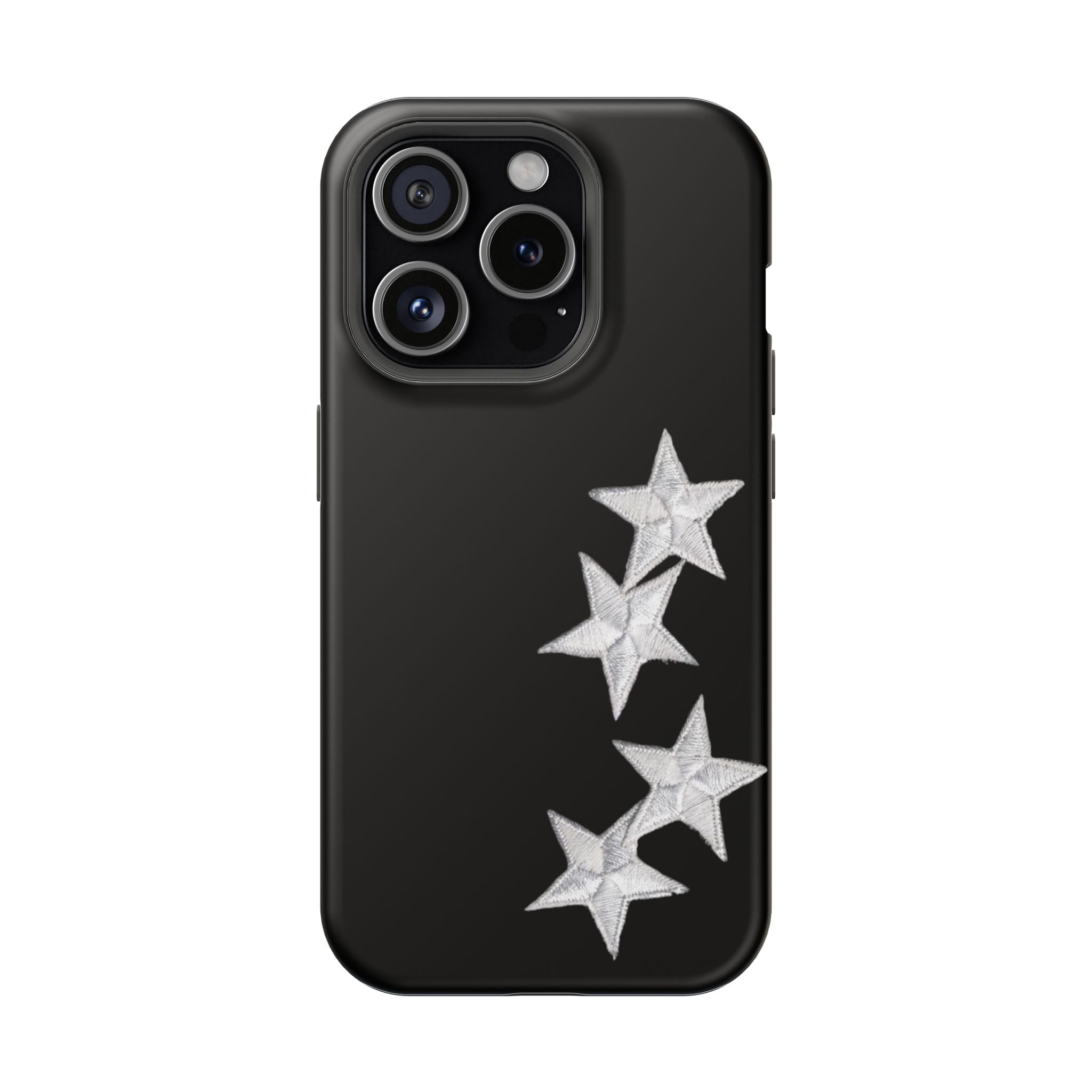 “silver stars” protective phone case