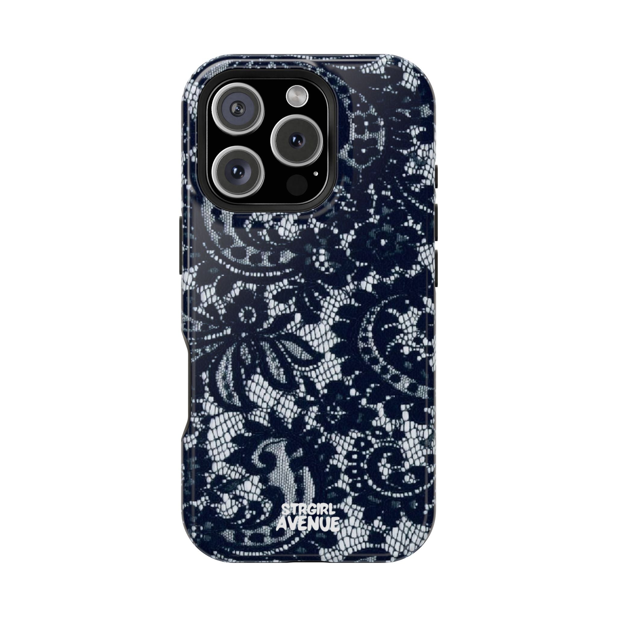 “Blue waves” protective phone case