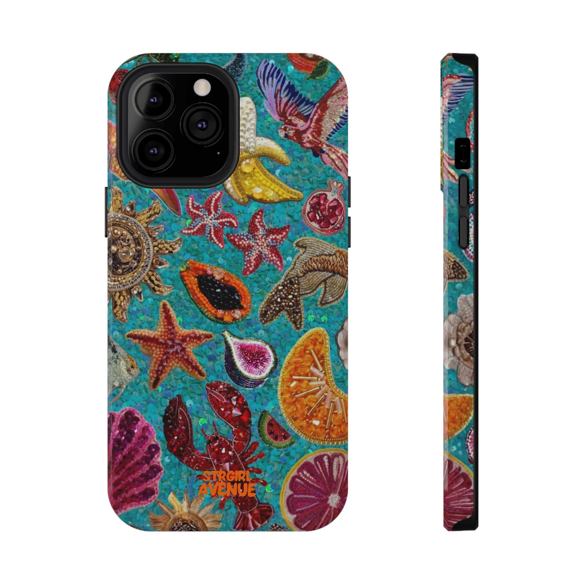 “Fruit salad” protective phone case