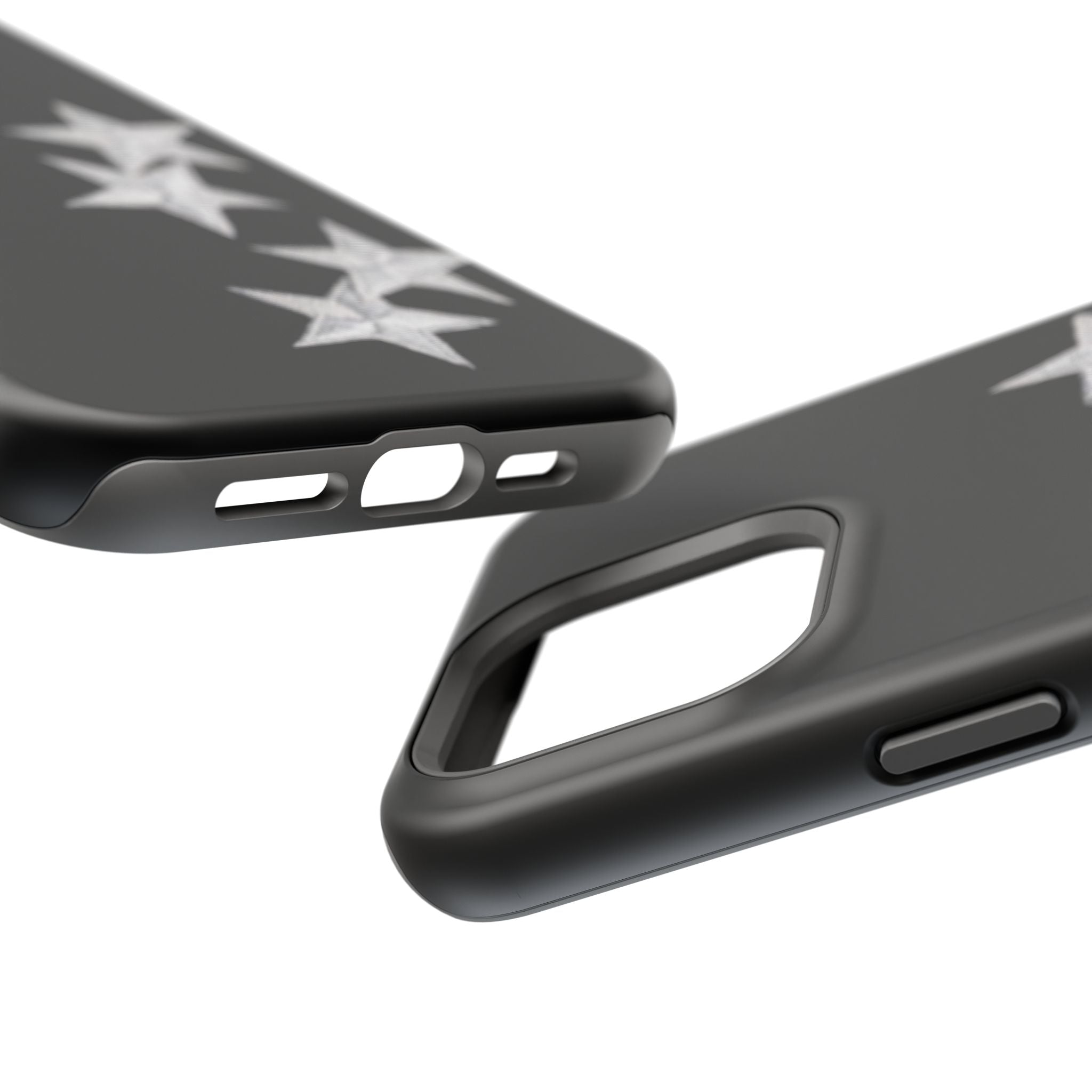 “silver stars” protective phone case