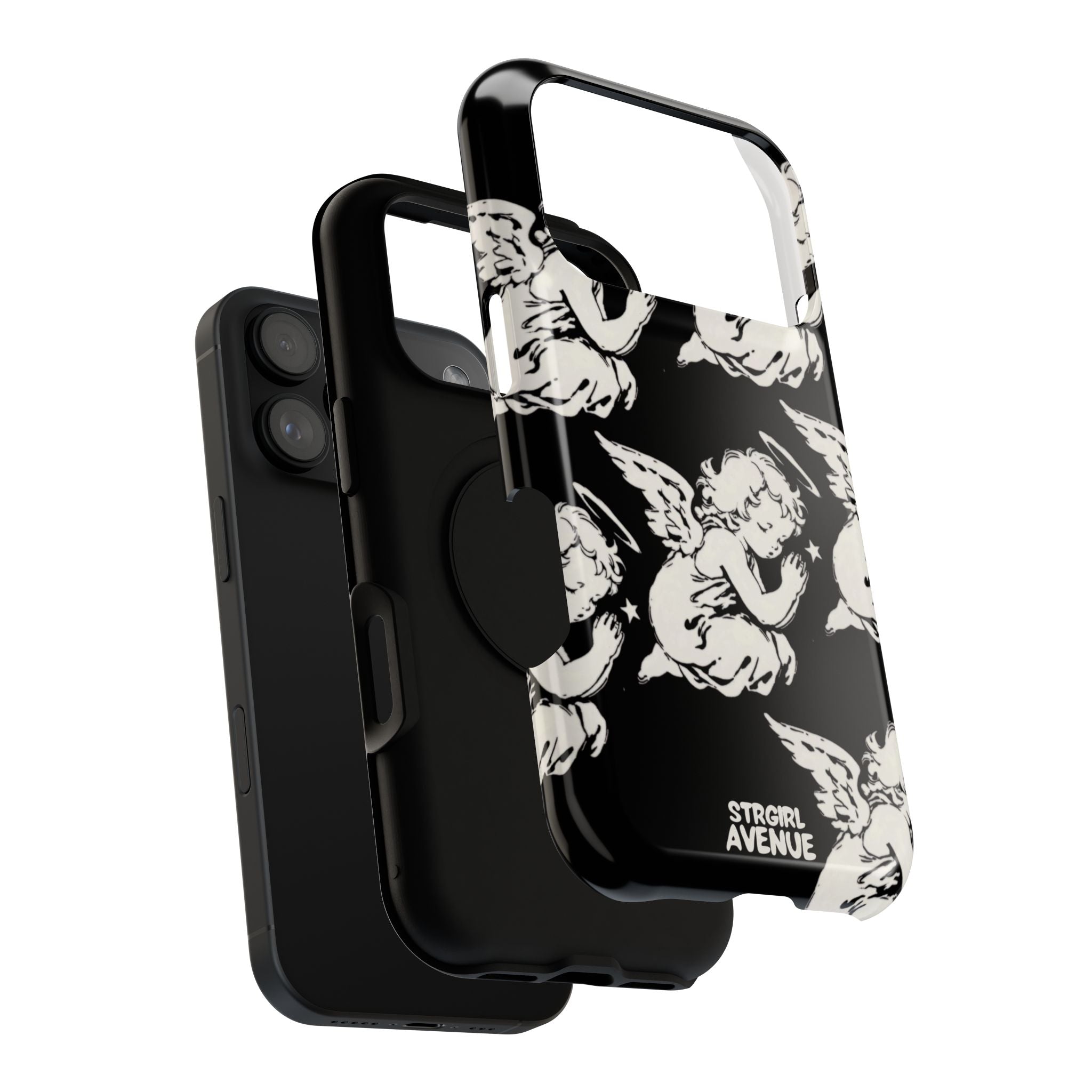 “angels prayers” protective phone case