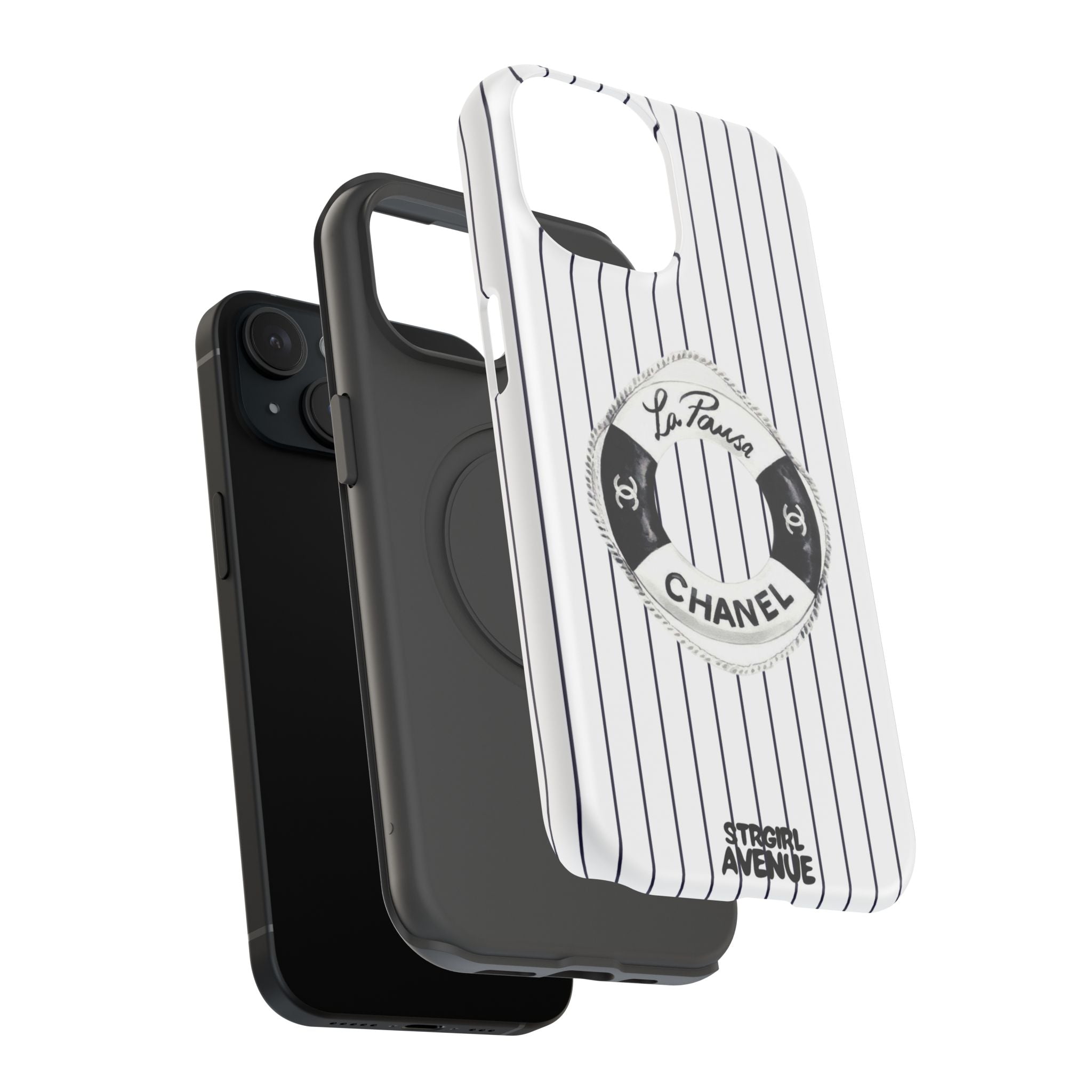 “chanel no2” protective phone case
